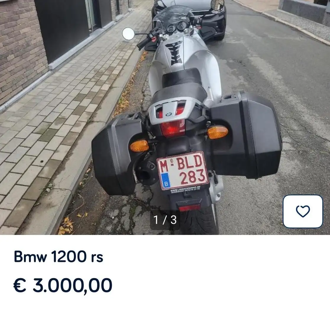 BMW K 1200 RS Gris - 1