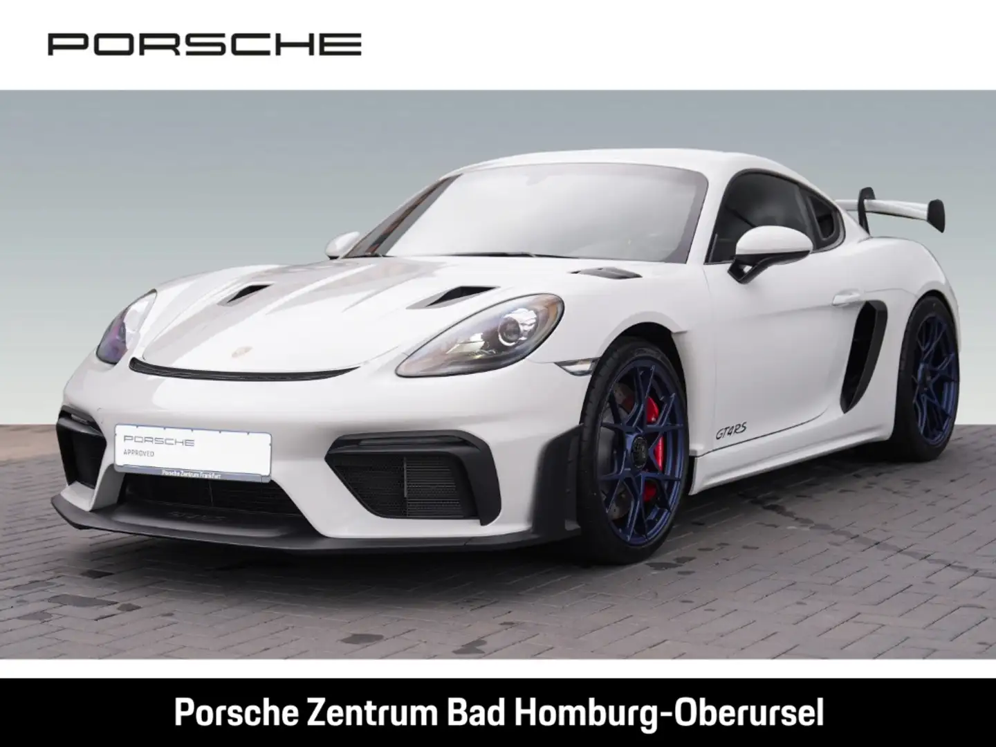 Porsche Cayman 718 GT4 RS Clubsportpaket Liftsystem-VA Wit - 1