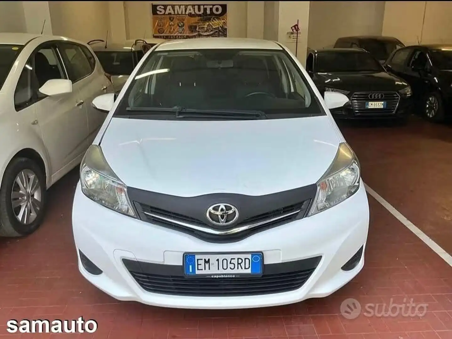 Toyota Yaris TEL.3518815953. III 2012 5p 1.0 Lounge Bianco - 1