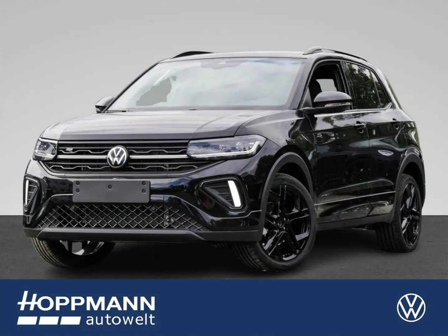 Volkswagen T-Cross R-Line 1.5 TSI DSG AHK,Navi,Kamera Lagerwagen ! Schwarz - 1