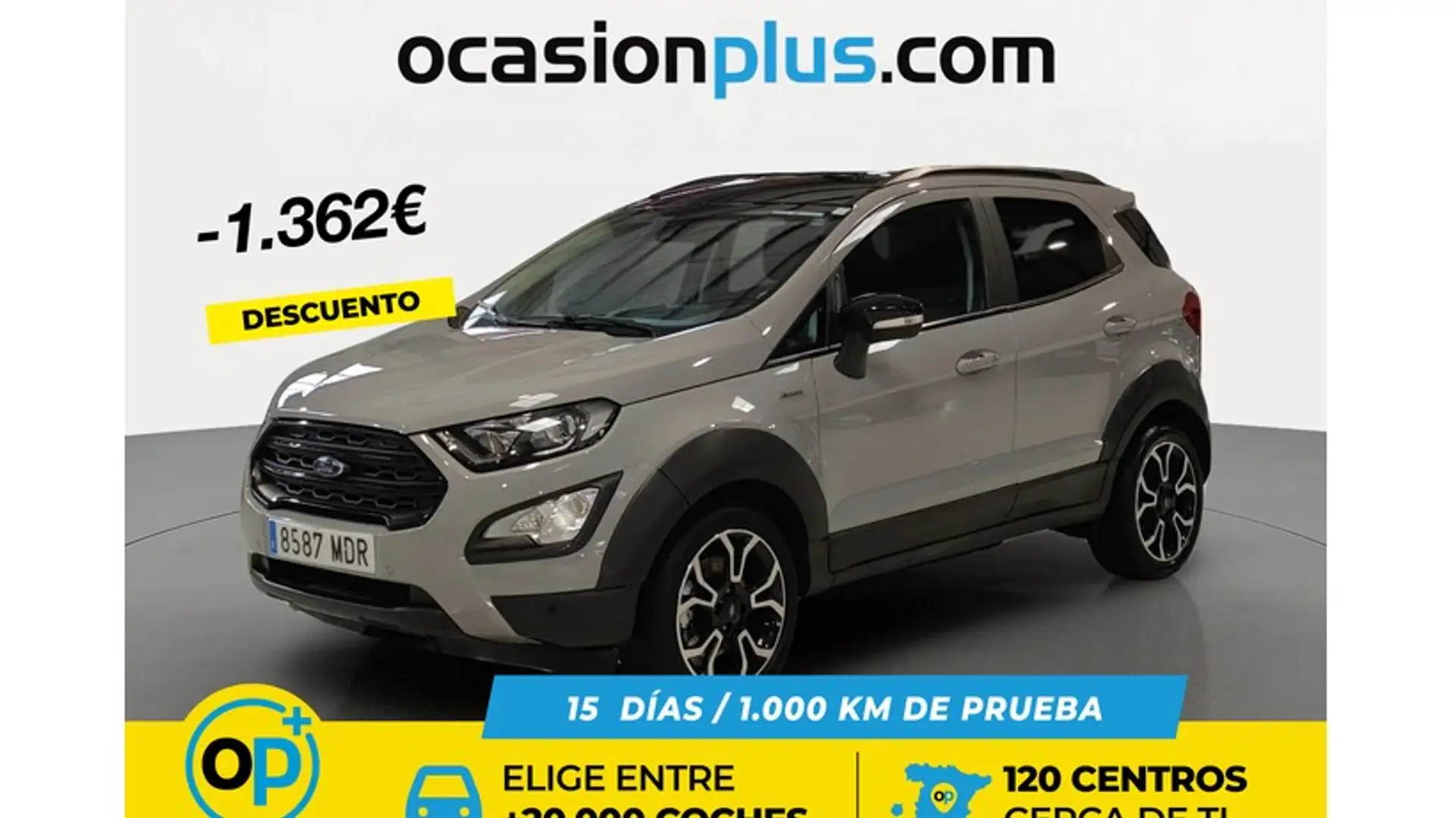 Ford EcoSport 1.0 EcoBoost Active 125 Grau - 1