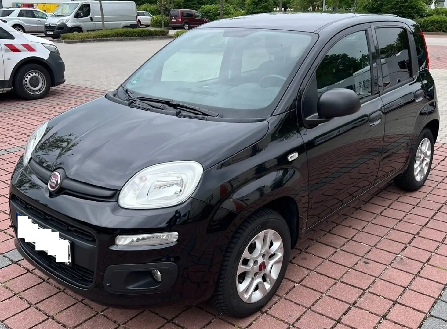 Fiat Panda Panda 1.2 Lounge 69cv Noir - 1
