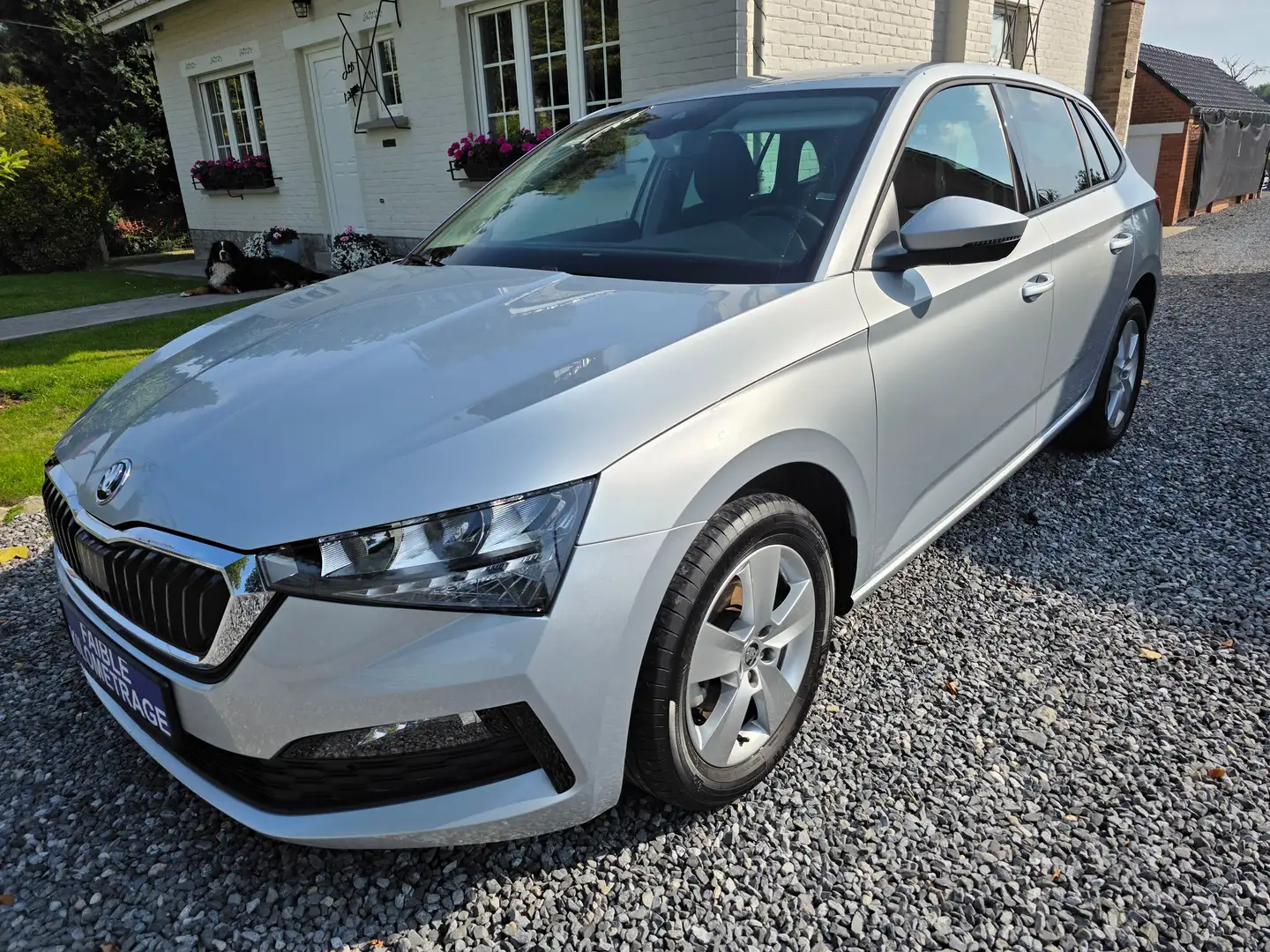 Skoda Scala **1.5TSI*150CH*CLIM*LED*CARPLAY*GARANTIE 12 MOIS** Argent - 1