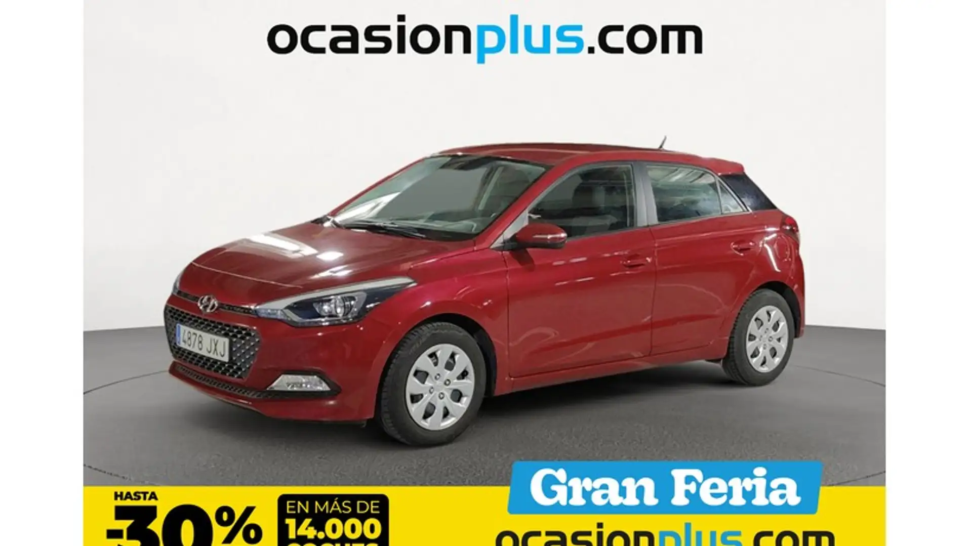 Hyundai i20 1.2 Klass Rood - 1