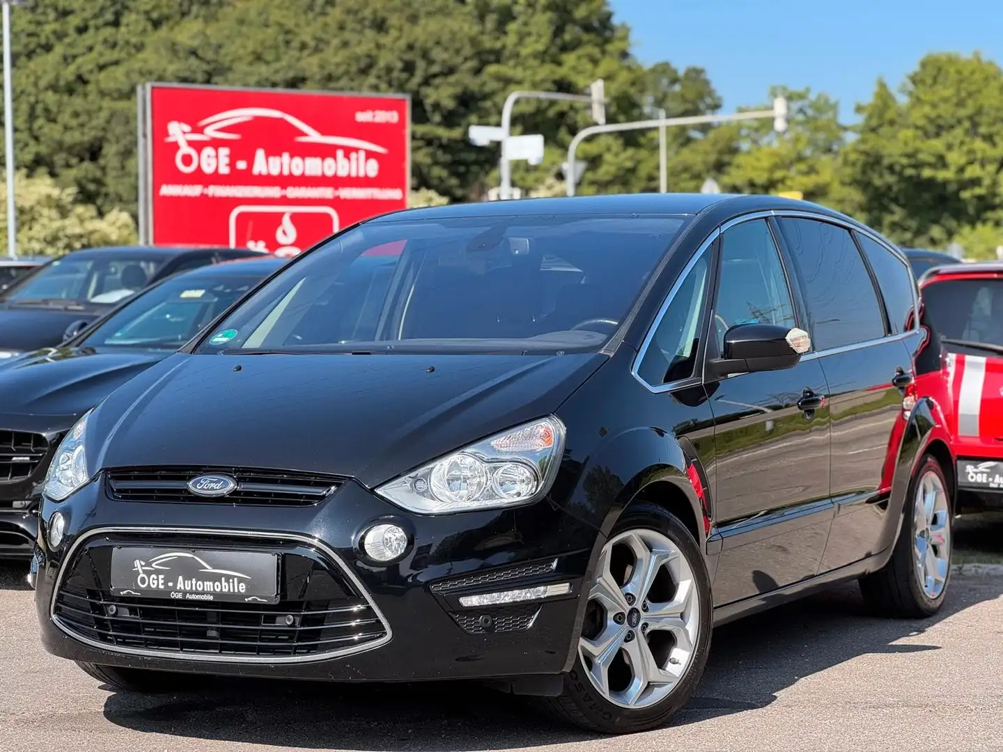 Ford S-Max 2.0 TDCI Titanium/Automatik/1.Hand/AHK Zwart - 1