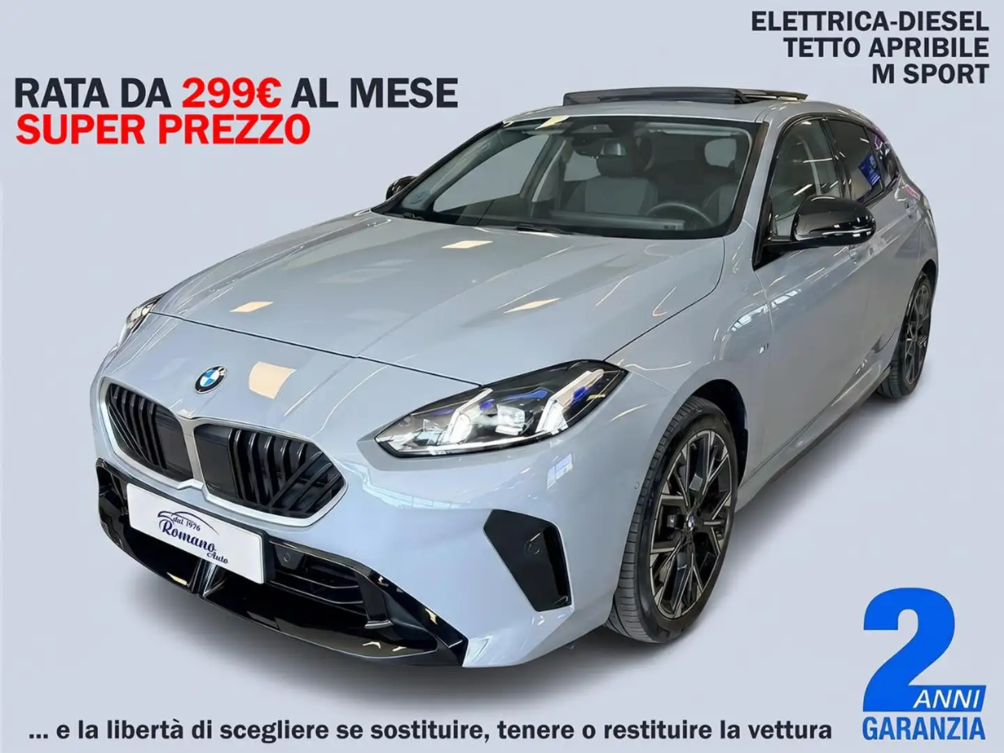 BMW 1er M Coupé 120d 48v M Sport 163cv auto Grau - 1
