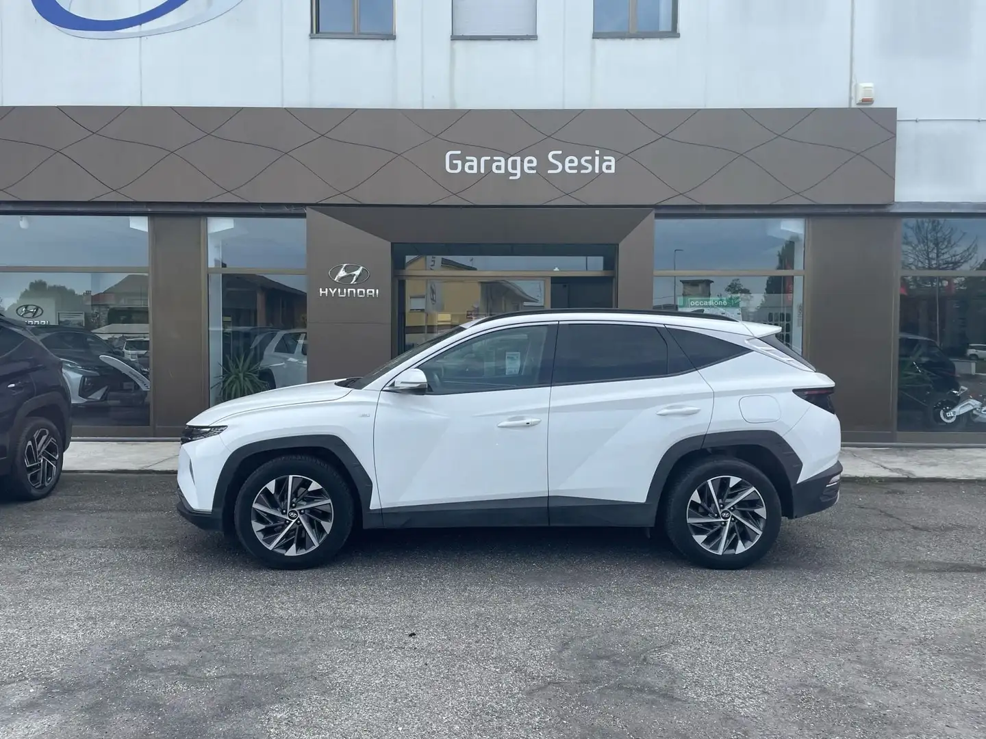 Hyundai TUCSON 1.6 T-GDI 48V DCT Xline Bianco - 2
