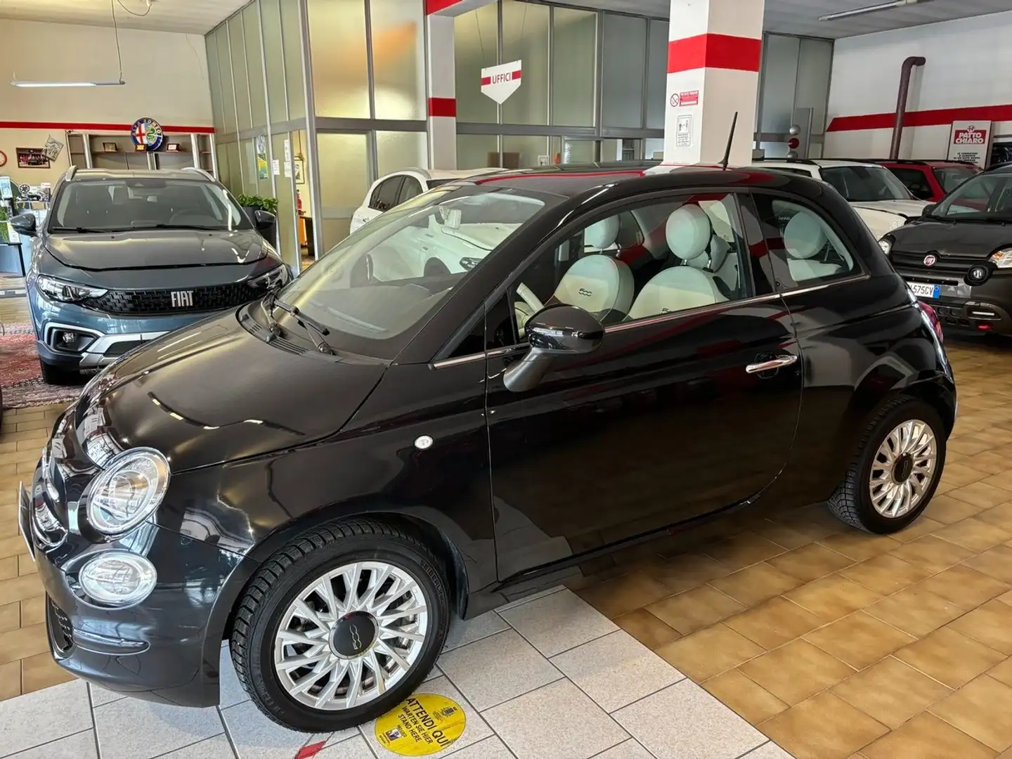 Fiat 500 500 1.2 Lounge 69cv my18 Noir - 2