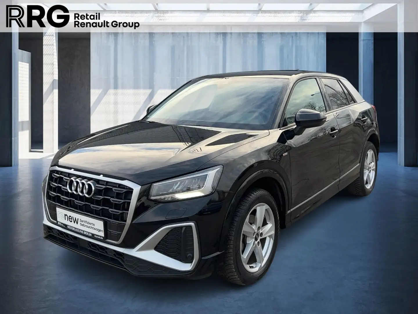 Audi Q2 1,5 TFSI S line Schwarz - 1