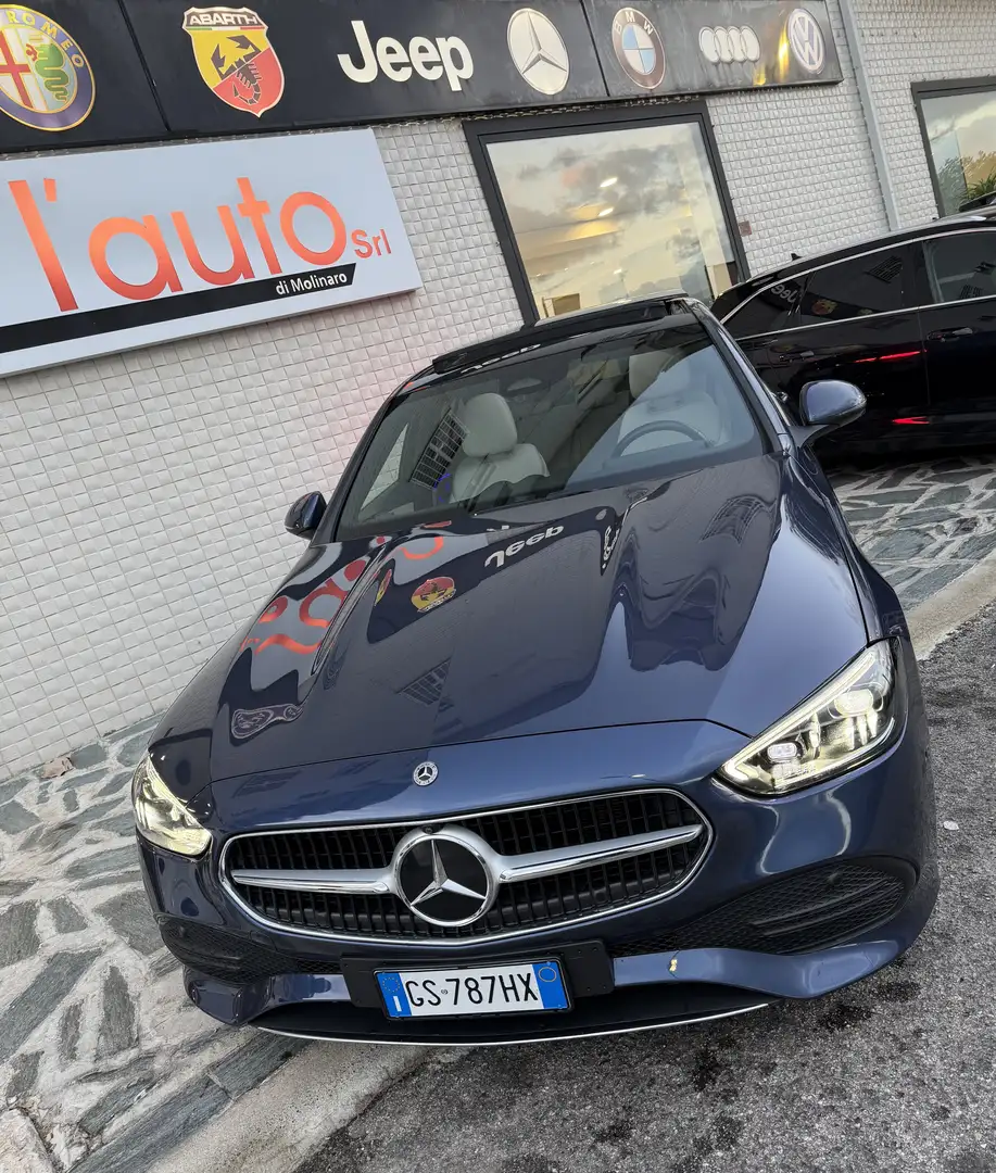 Mercedes-Benz C 220 Classe C220 Berlina 2024 d mhev 200cv TETTO!! Blau - 2