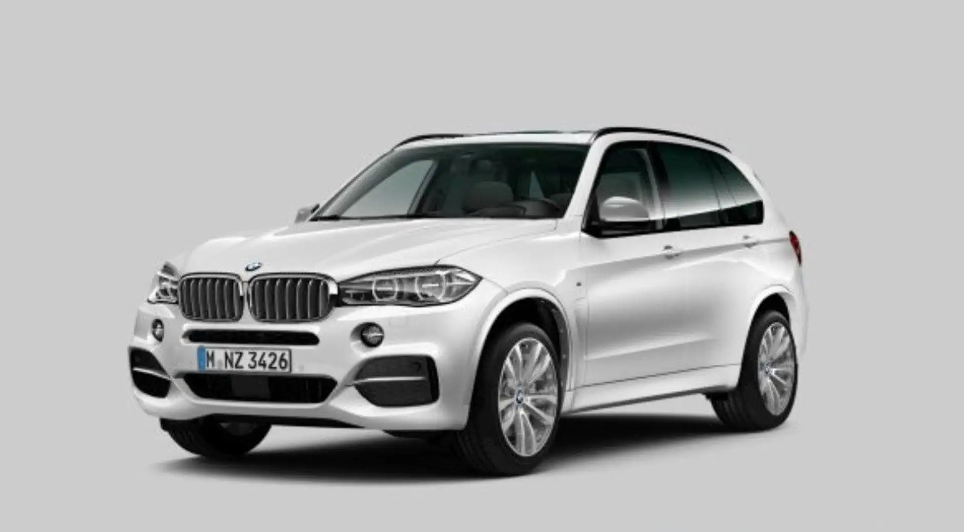 BMW X5 M d Panorama B&O AHK DAP+ VOLL Weiß - 1