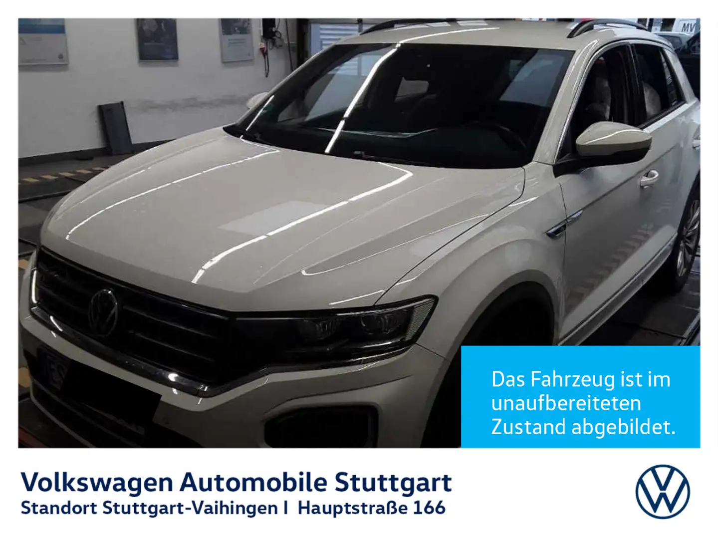 Volkswagen T-Roc 1.5 TSI Sport DSG Navi SHZ Klima LED Weiß - 1