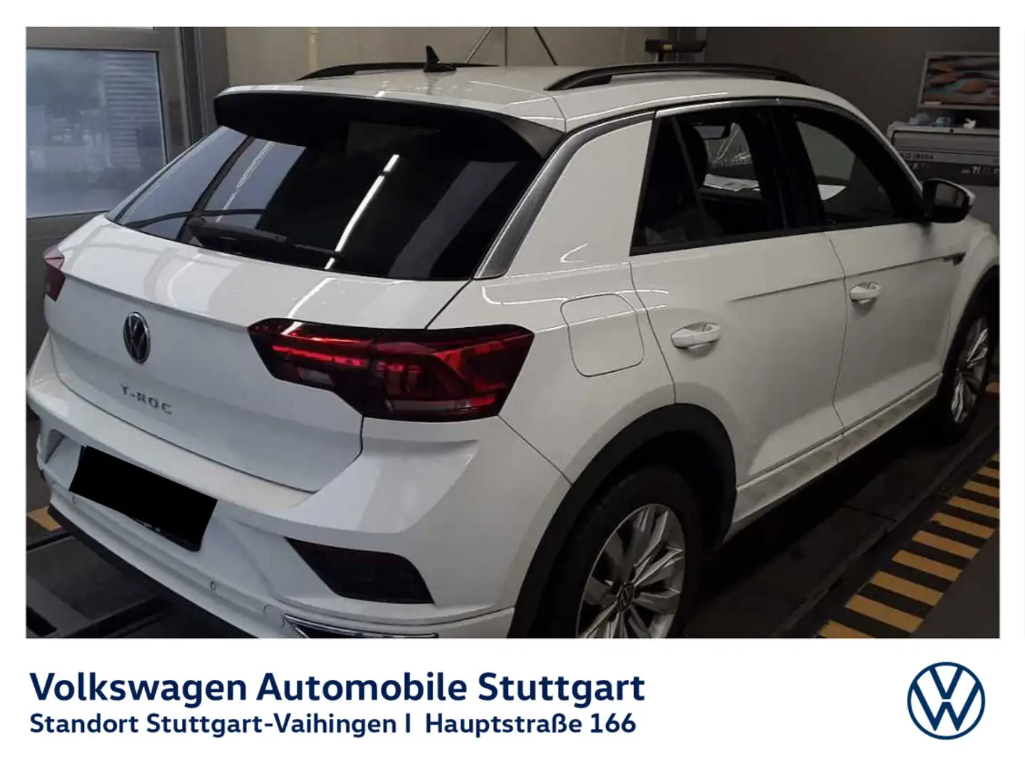 Volkswagen T-Roc 1.5 TSI Sport DSG Navi SHZ Klima LED Weiß - 2