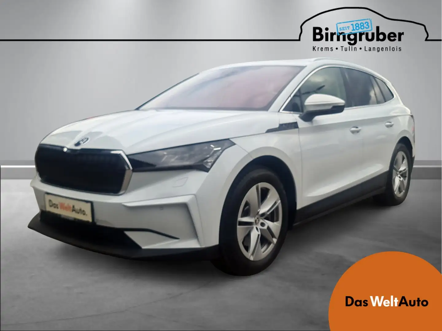 Skoda Enyaq 80 Weiß - 1