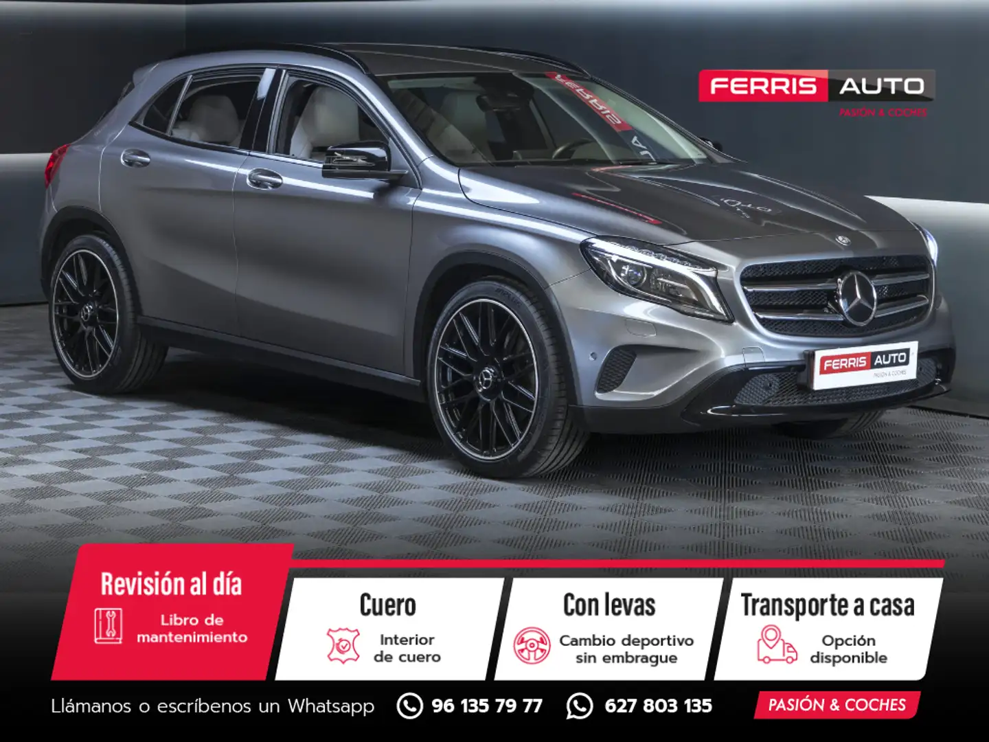 Mercedes-Benz GLA 250 Urban 7G-DCT Gris - 1