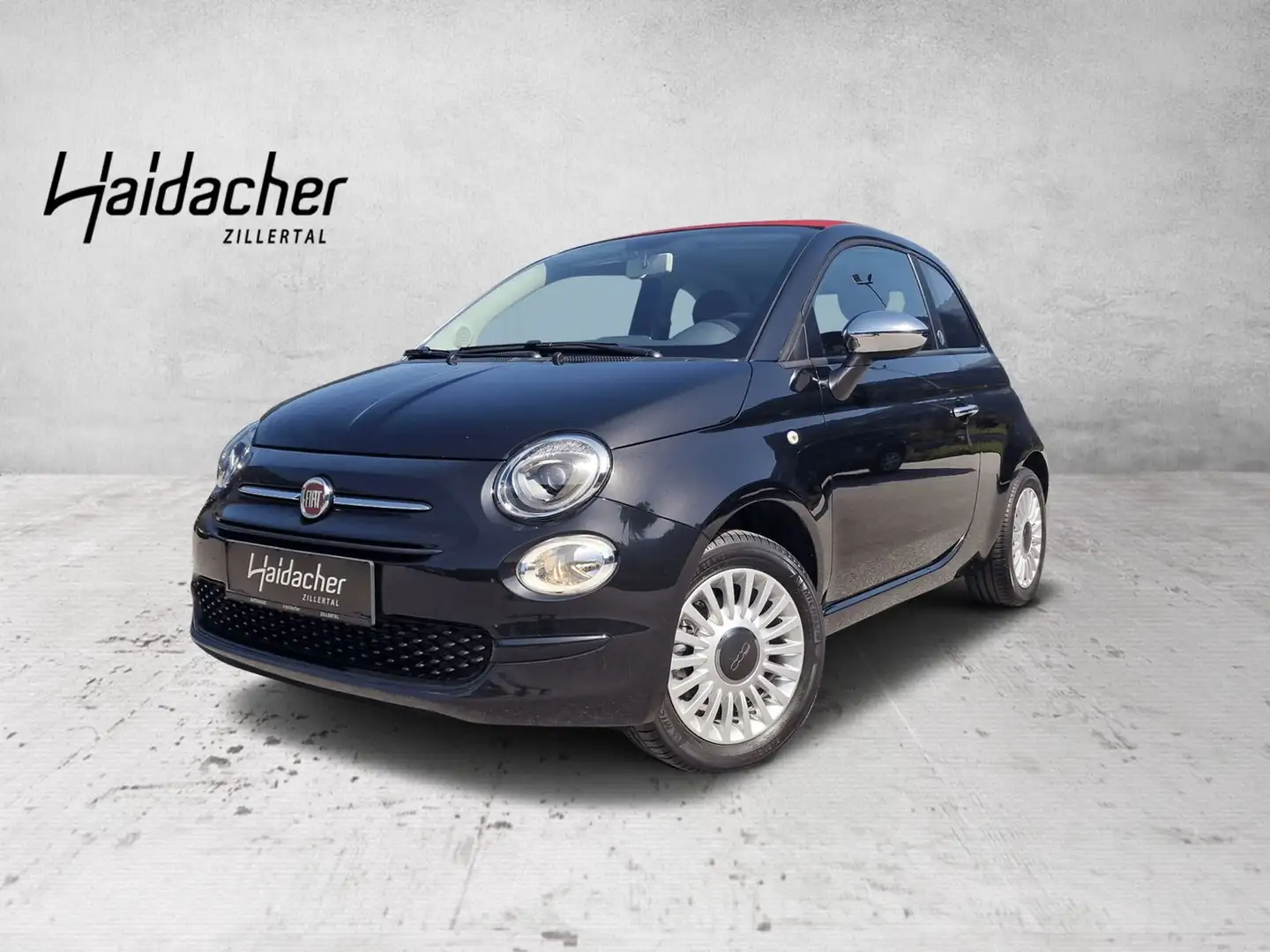 Fiat 500C 1.2 69 Mirror CarPlay PTS Negro - 1