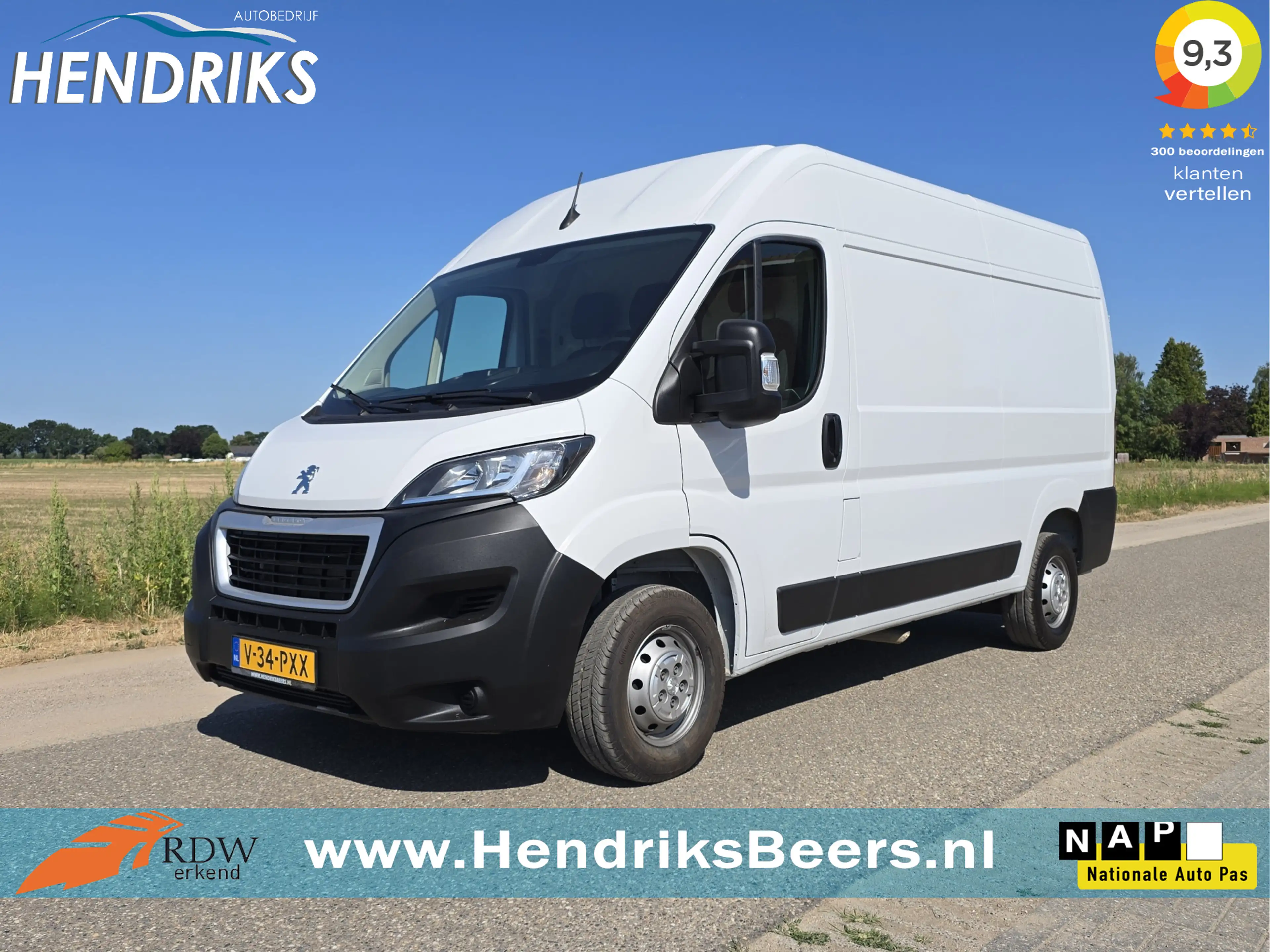 Peugeot Boxer 2.2 BlueHDi L2 H2 - 140 Pk - Euro 6 - Airco - Crui