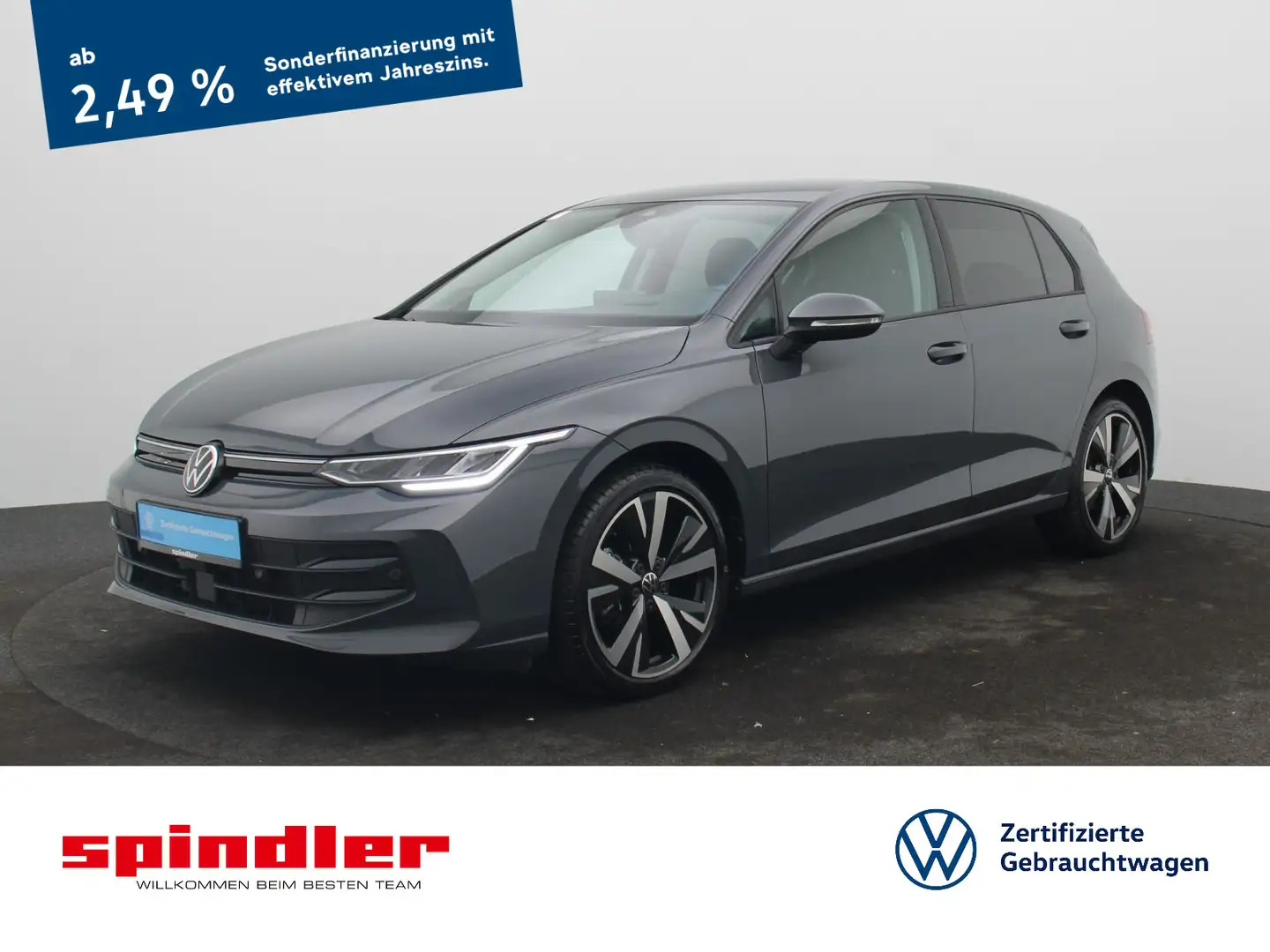 Volkswagen Golf Life 2.0 TDI DSG / Navi, App, RFK, LED, HuD Grau - 1