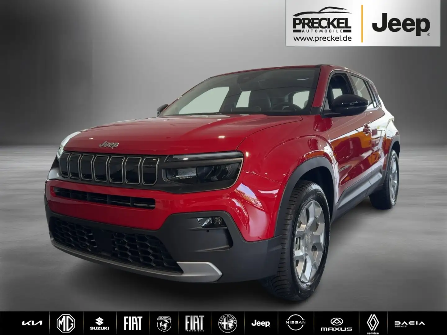 Jeep Avenger Altitude 1.2 GSE 17-Zoll Allwetter/Winterpaket Rouge - 1
