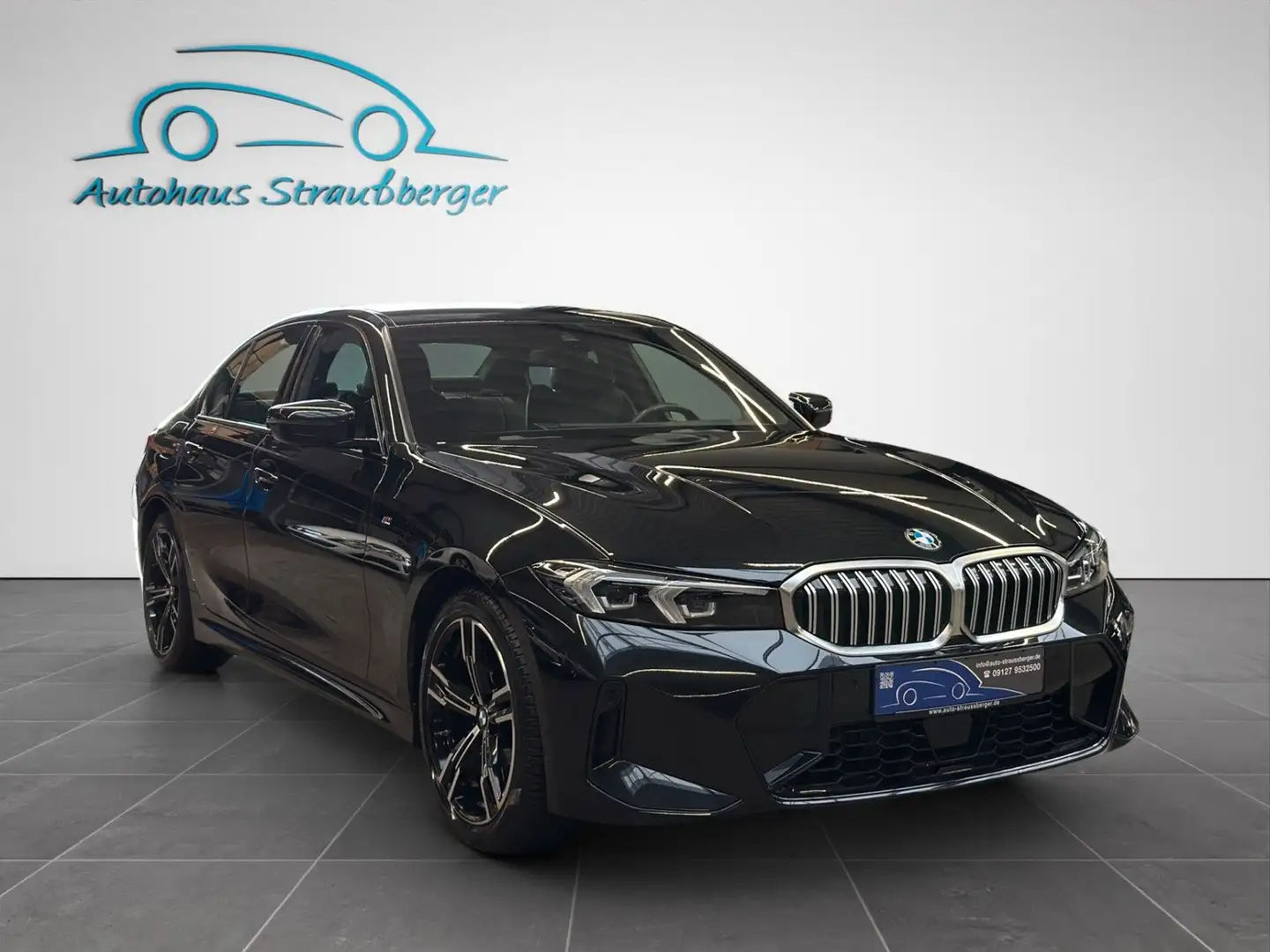 BMW 320 xd lim M Sport AHK ACC STHZ Driving Assistant Schwarz - 2