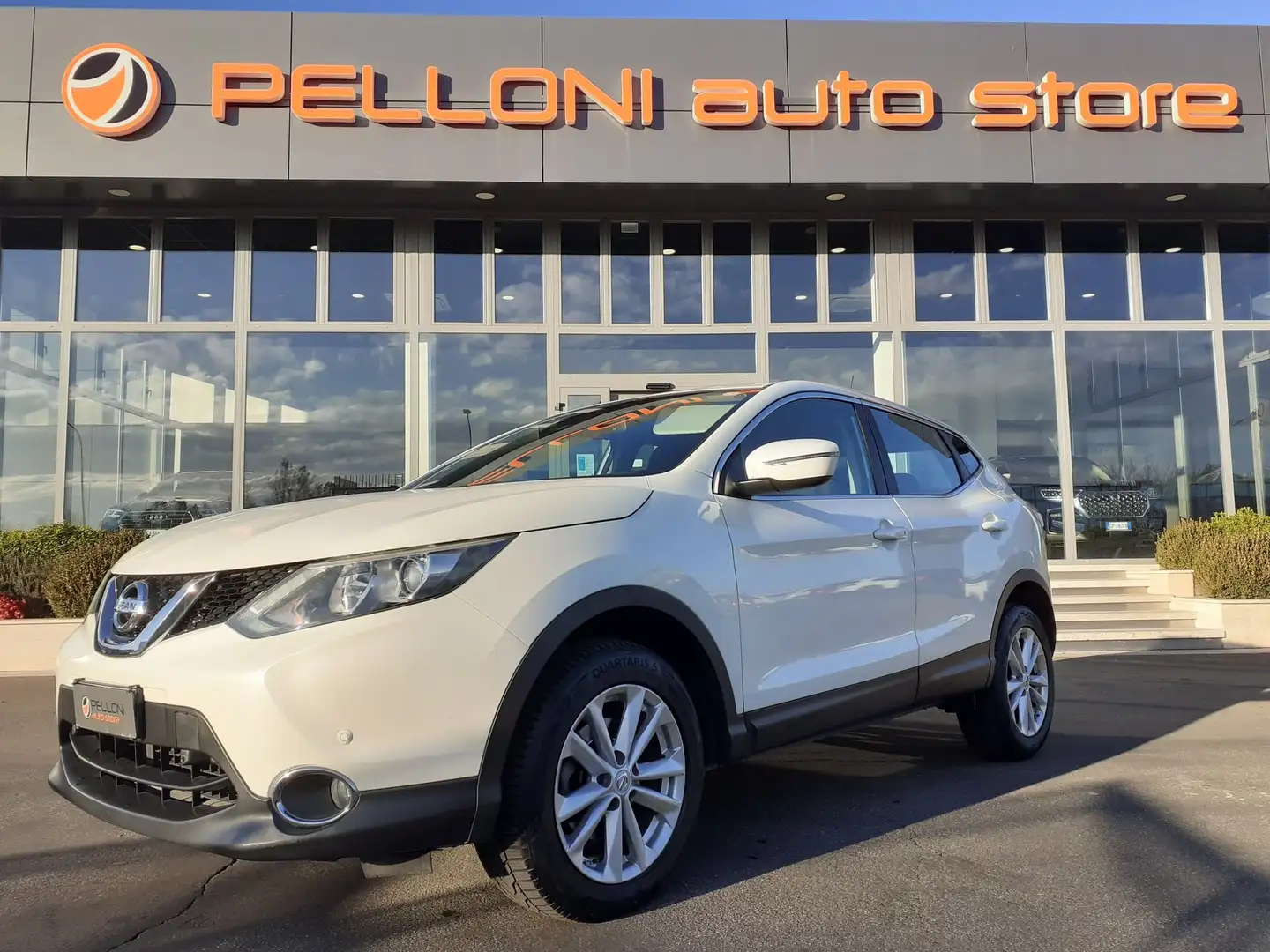 Nissan Qashqai 1.5 dCi Acenta 110 CV - KM CERTIFICATI-1°PROP-GAR Blanc - 1
