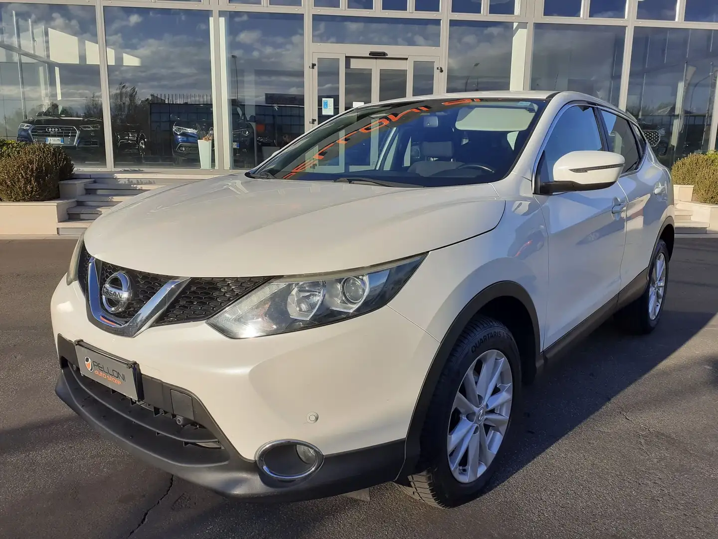 Nissan Qashqai 1.5 dCi Acenta 110 CV - KM CERTIFICATI-1°PROP-GAR Blanc - 2