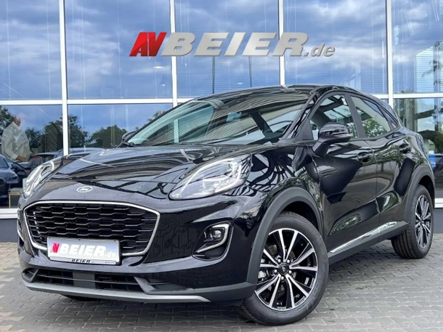 Ford Puma Titanium Design Automatik LED Navi SHZ Noir - 1