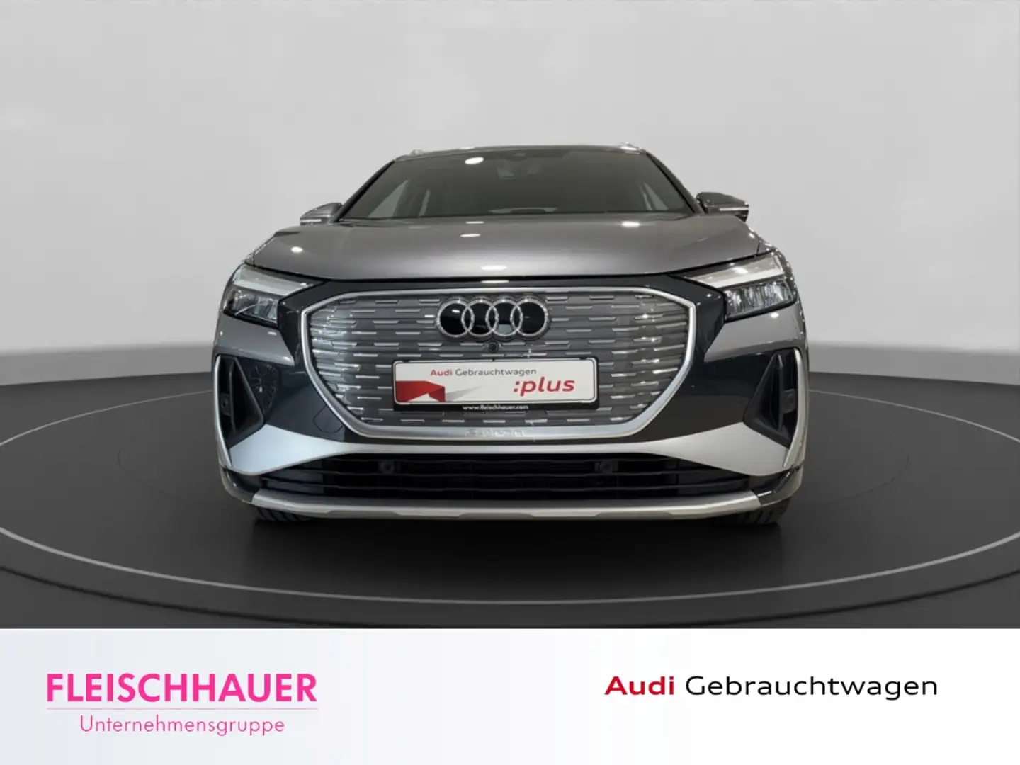 Audi Q4 e-tron 50 quattro LED+ACC+NAVI+RFK+SHZ+VC+CARPLAY+S-LINE Grau - 2