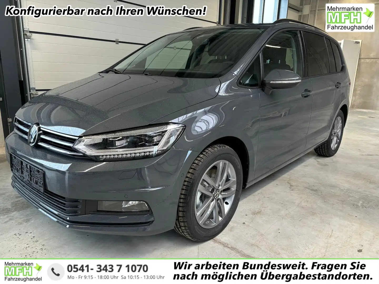 Volkswagen Touran Highline 1.5 TSI 150 PS, 16" Alu, Climatronic, ... - 1