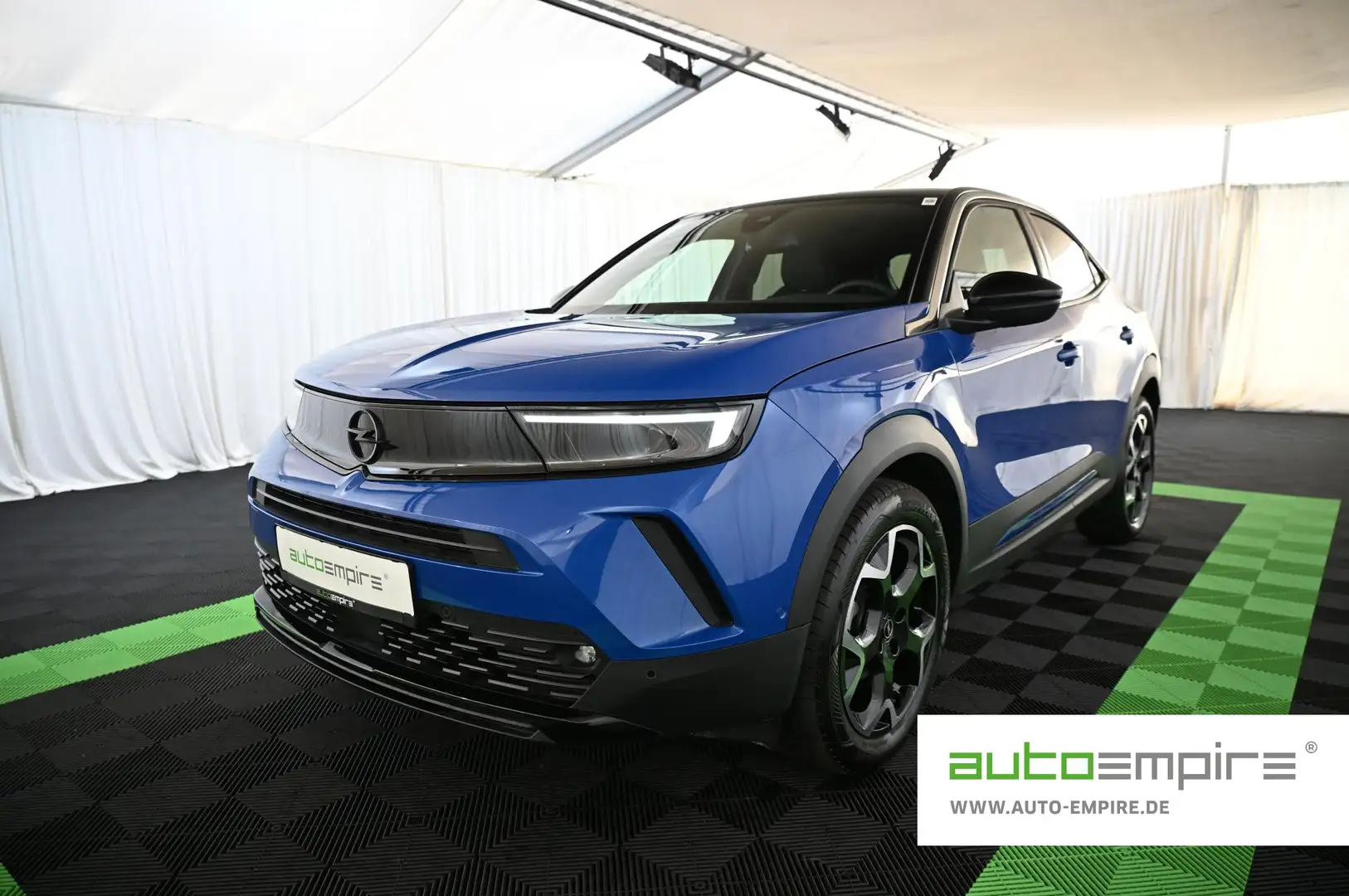 Opel Mokka 1.2 136 Ultimate LED/ACC/Black-Pack/18 Bleu - 1