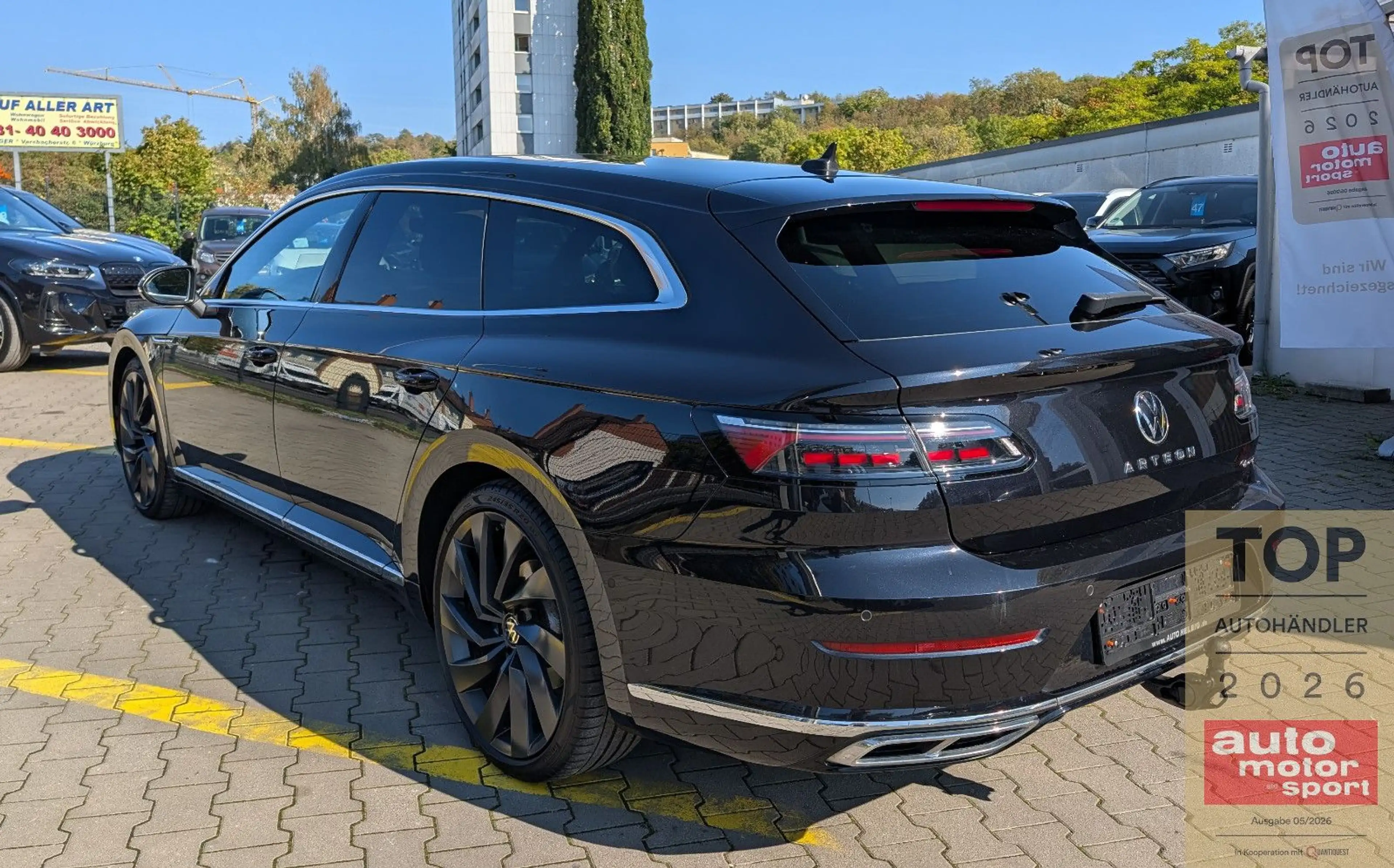 Volkswagen Arteon R-Line 4M*ACC*DCC*AHK*360°PANO*HUD*Massag — photo 7
