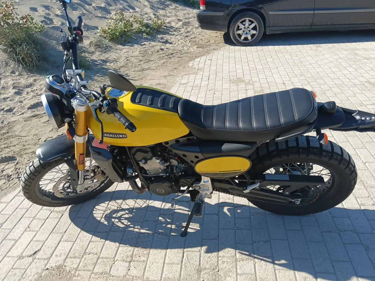 Fantic Caballero 500 Żółty - 1