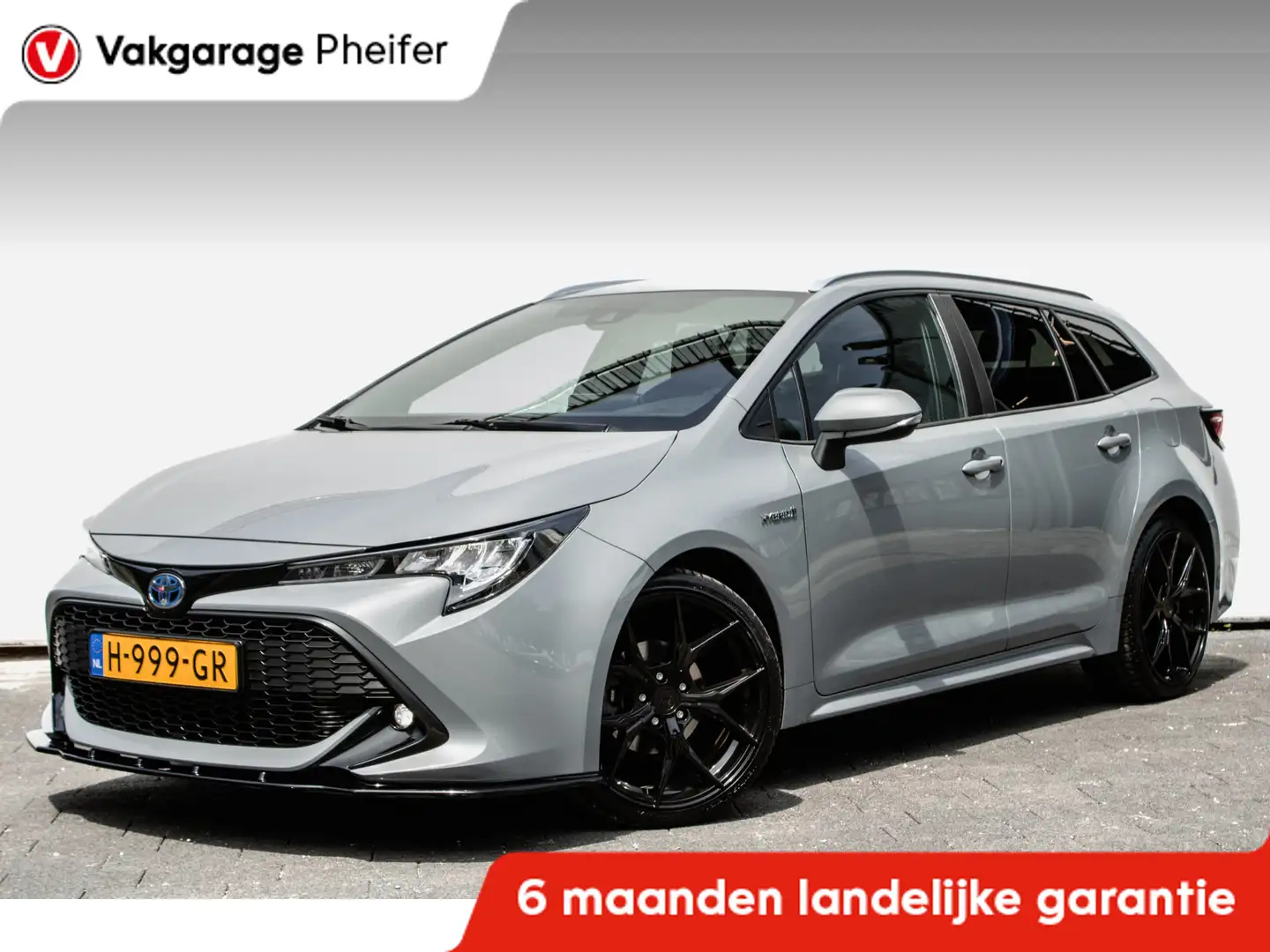 Toyota Corolla Touring Sports 1.8 Hybrid Sport Plus Full map navi Grijs - 1