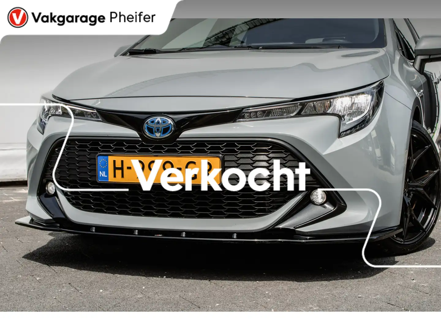 Toyota Corolla Touring Sports 1.8 Hybrid Sport Plus Full map navi Grigio - 2