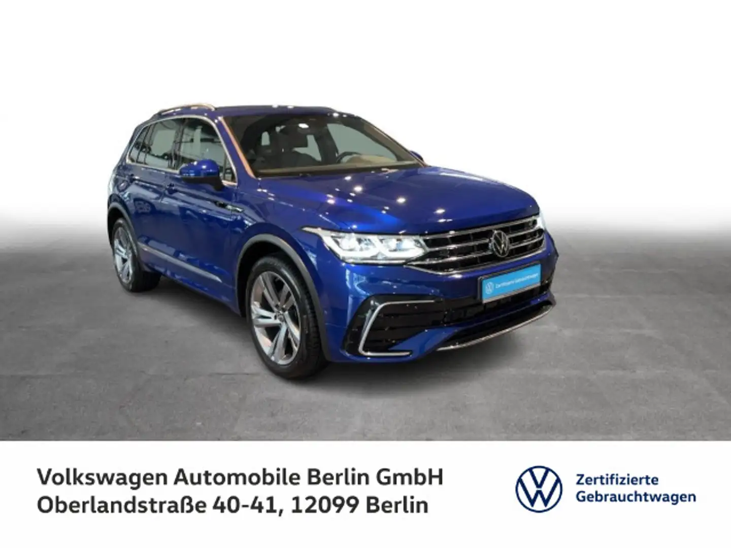 Volkswagen Tiguan 2.0TDI DSG R-Line AHK STHZG MATRIX-LED Blu/Azzurro - 1