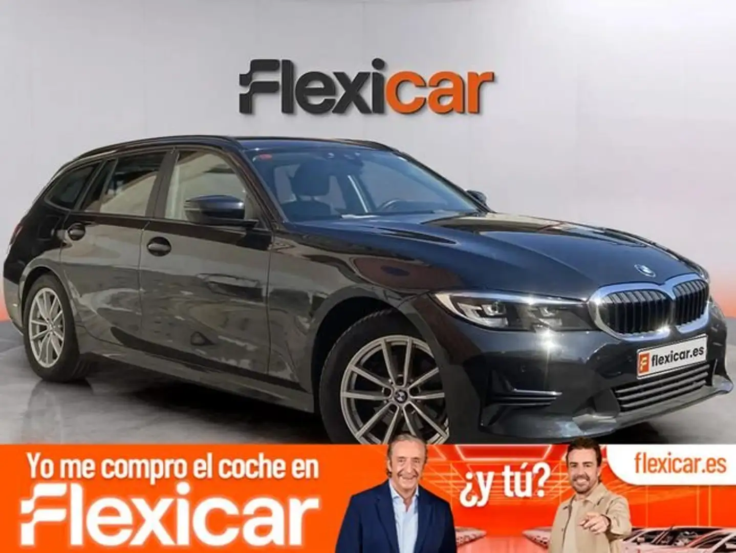 BMW 320 320dA Negro - 1