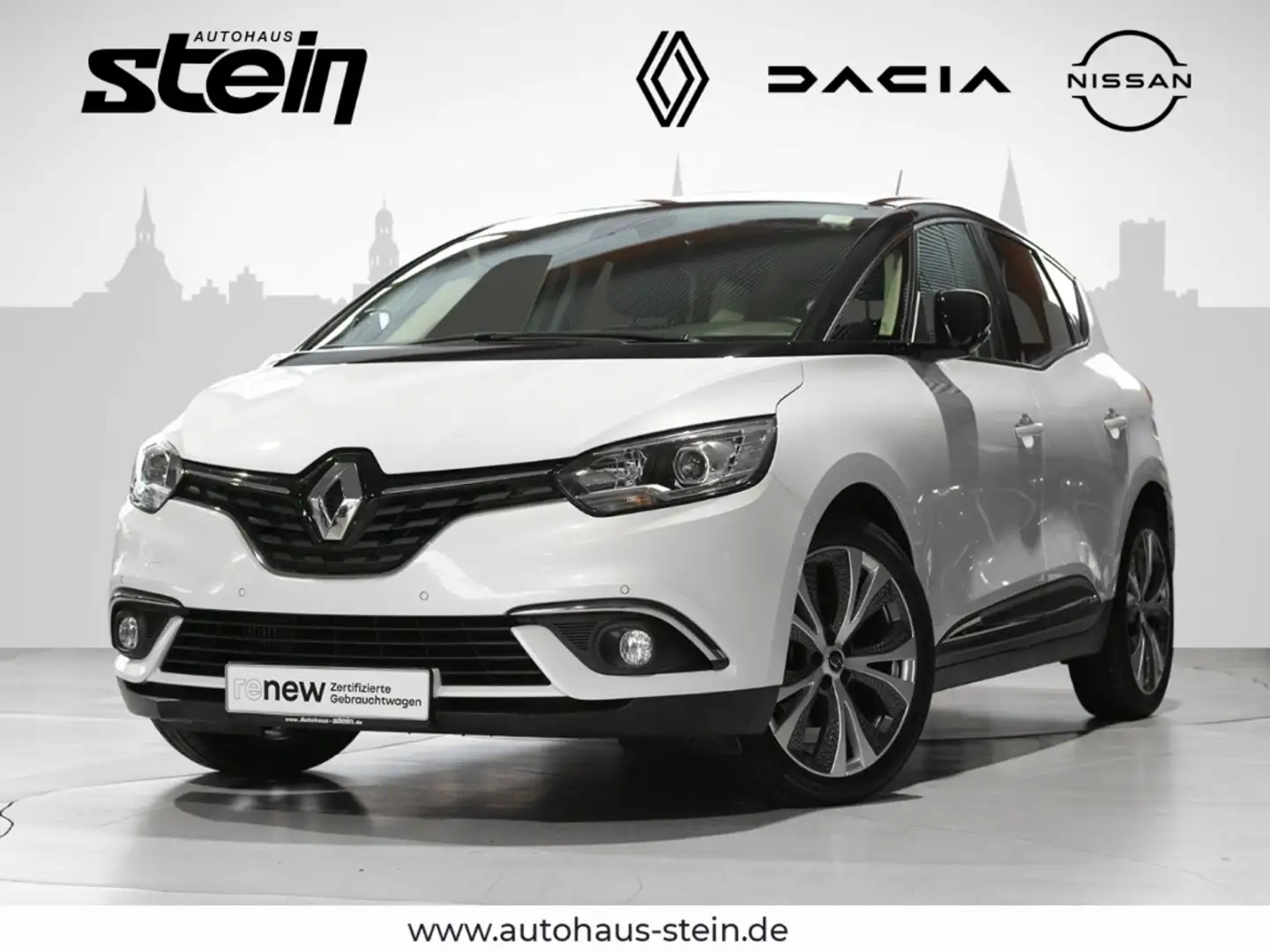 Renault Scenic IV Intens 1.3 ENERGY TCe 140 EDC EXPERIENCE Navi A Weiß - 1