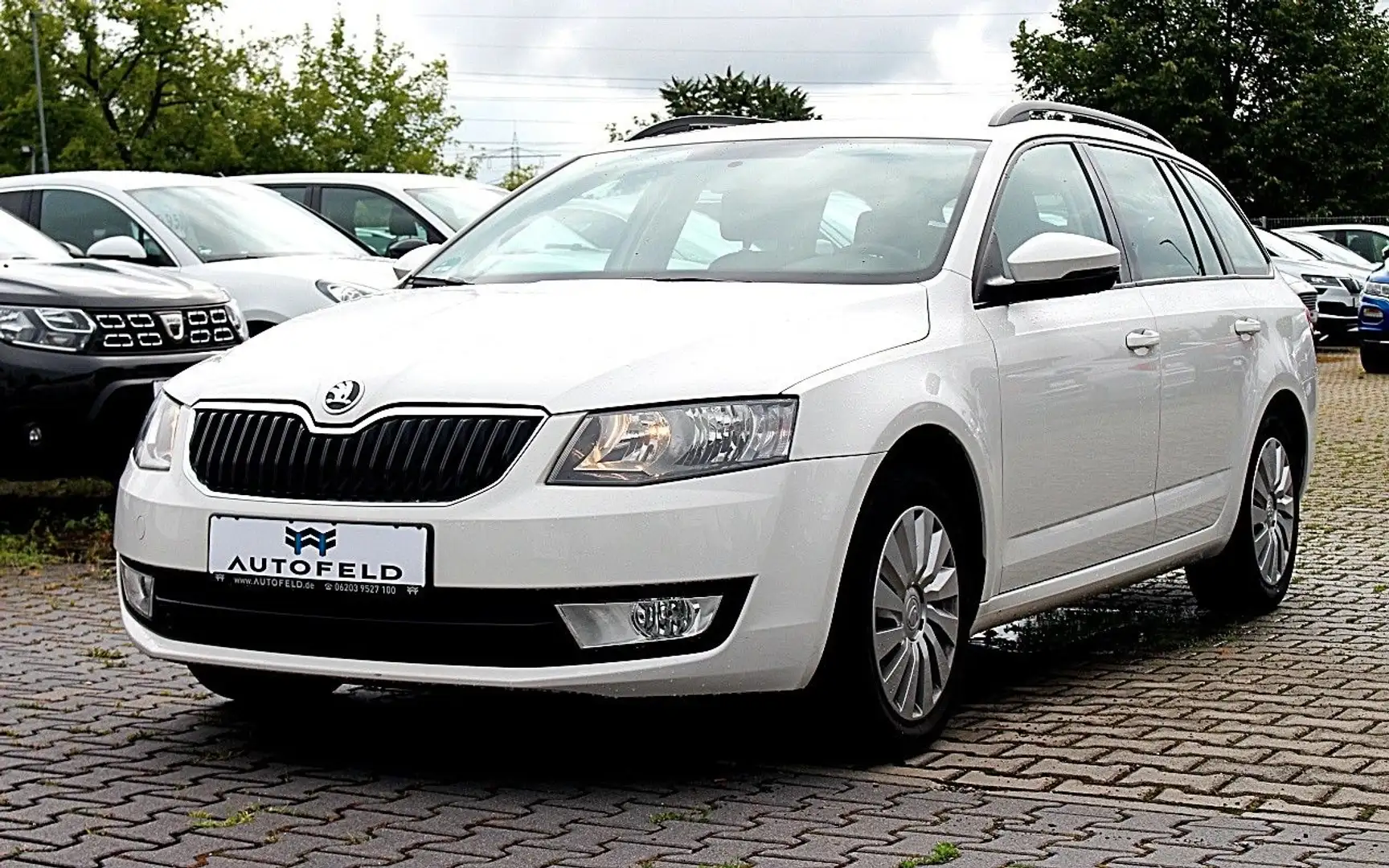 Skoda Octavia 1.4 TSI/VOLL SHEFT/1HD/KLIMA/8FACH/TEMP/ Bílá - 1