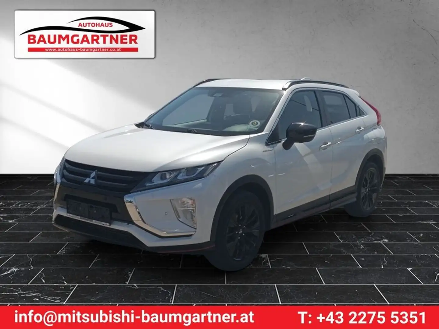 Mitsubishi Eclipse Cross Eclipse Cross 2,2 DI-D 4WD Intense+ Blackline Aut. Weiß - 1