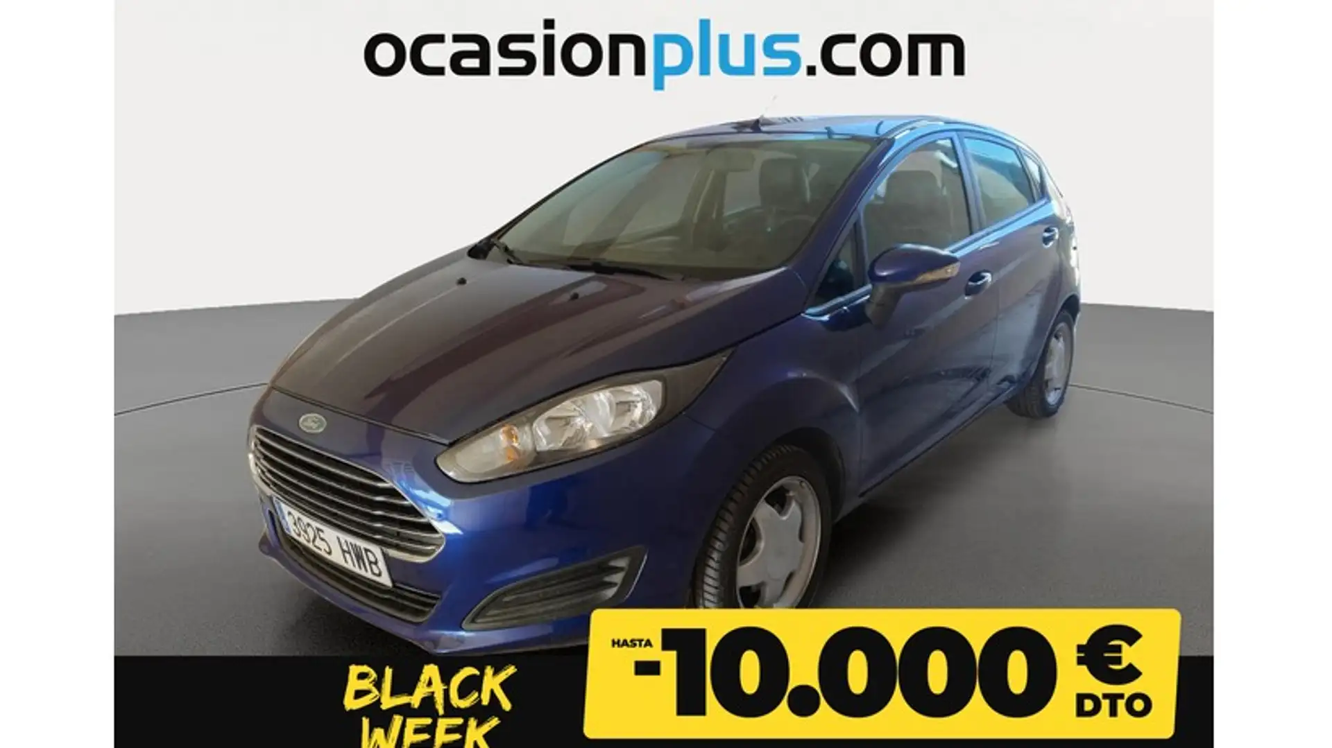 Ford Fiesta 1.25 Trend 82 Azul - 1