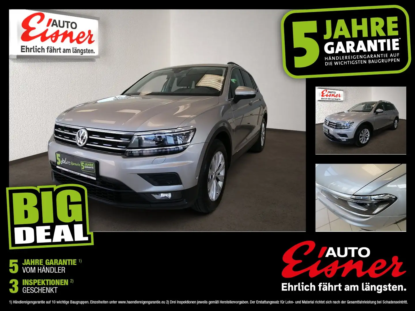 Volkswagen Tiguan 2.0 TDI 4Motion Comfortline Grau - 1