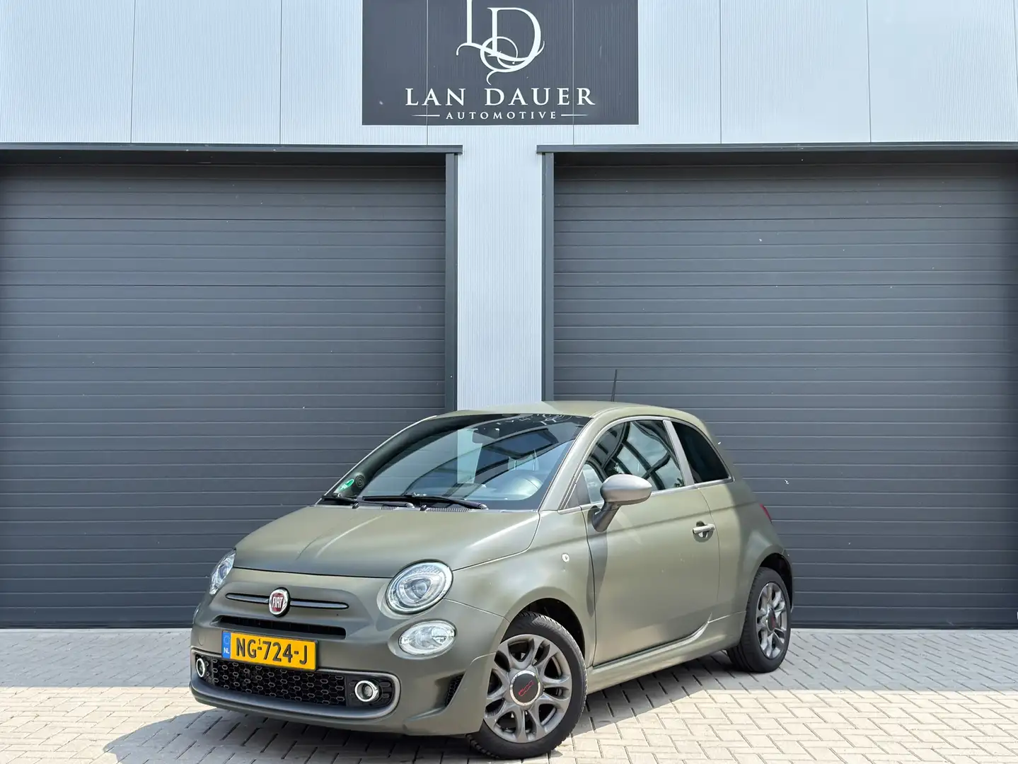Fiat 500 0.9 TwinAir Turbo Sport / 2017 / APK / Mat Groen Groen - 1