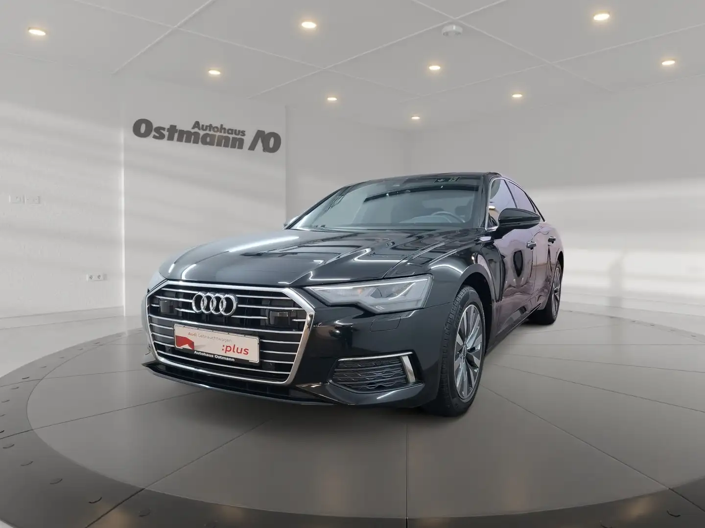 Audi A6 40 TDI design LED RFK Navi el.Heck Memory Zwart - 1