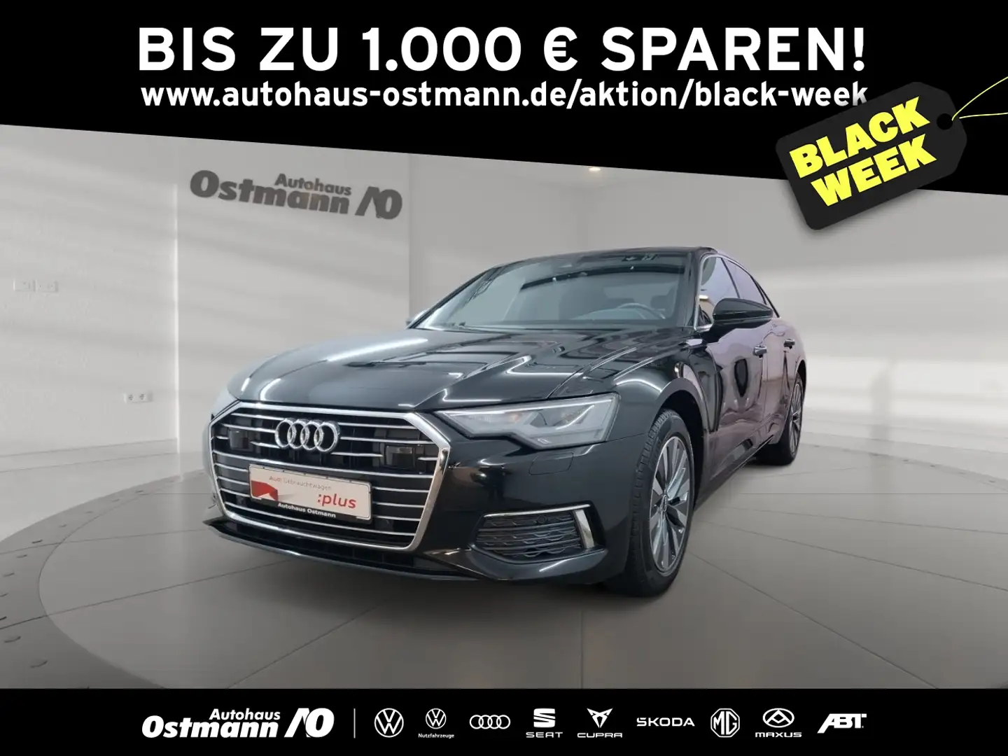 Audi A6 40 TDI design LED RFK Navi el.Heck Memory Schwarz - 1