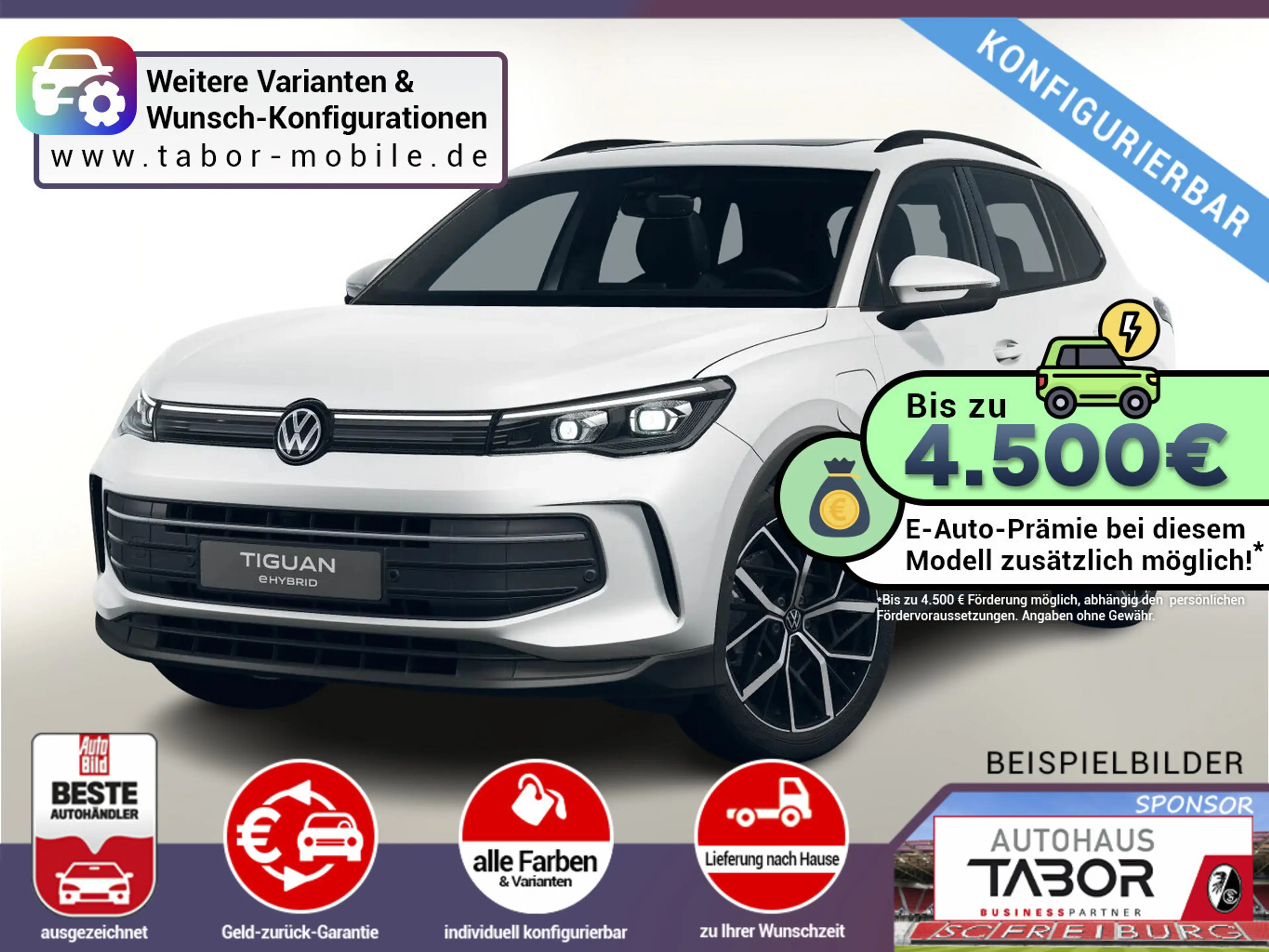 Volkswagen Tiguan 204 eHybrid LED+ IQ.Drive SHZ UVP-31%*