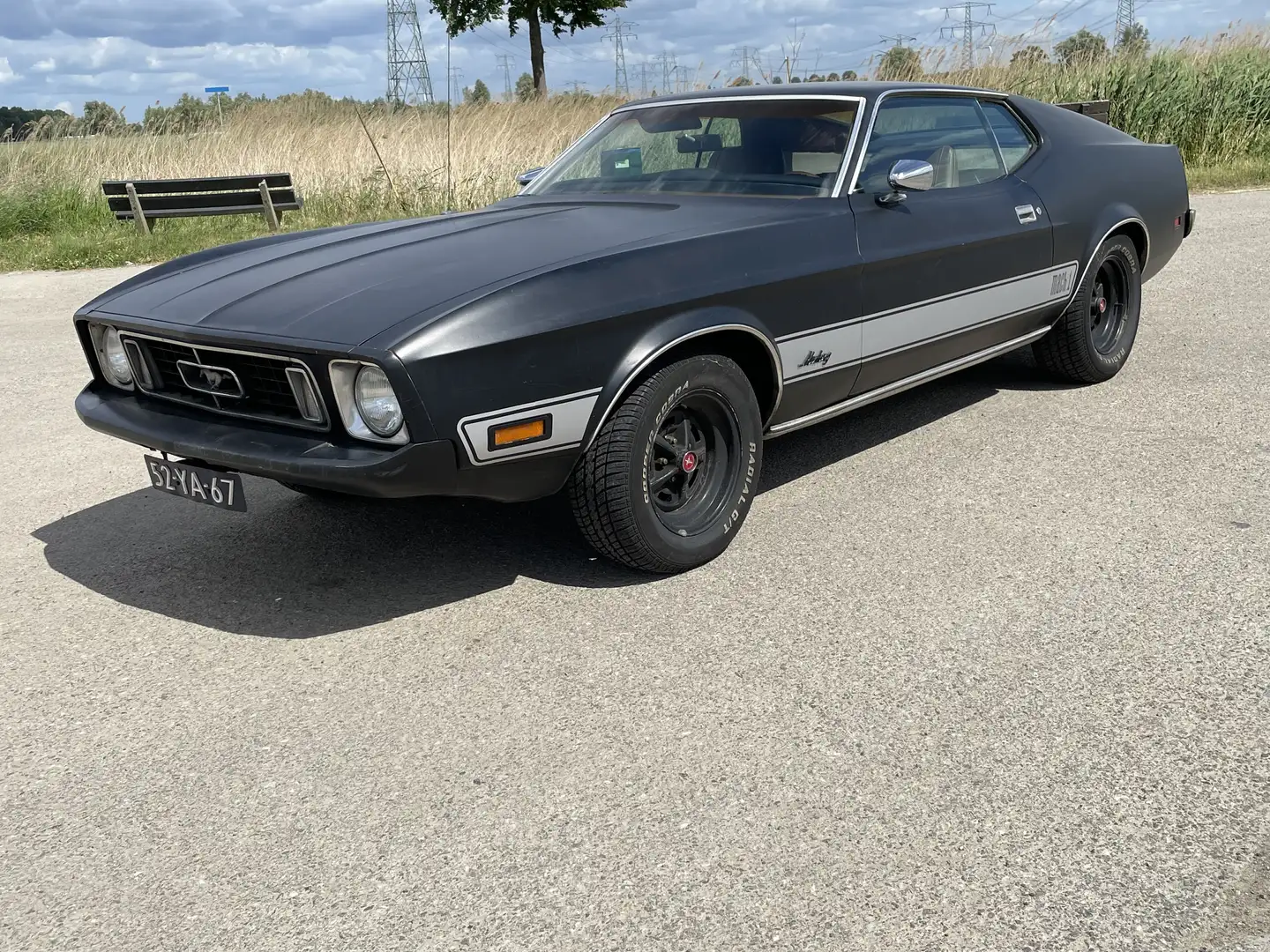 Ford Mustang Fastback 302 V8 automaat LPG belastingvrij Zwart - 1
