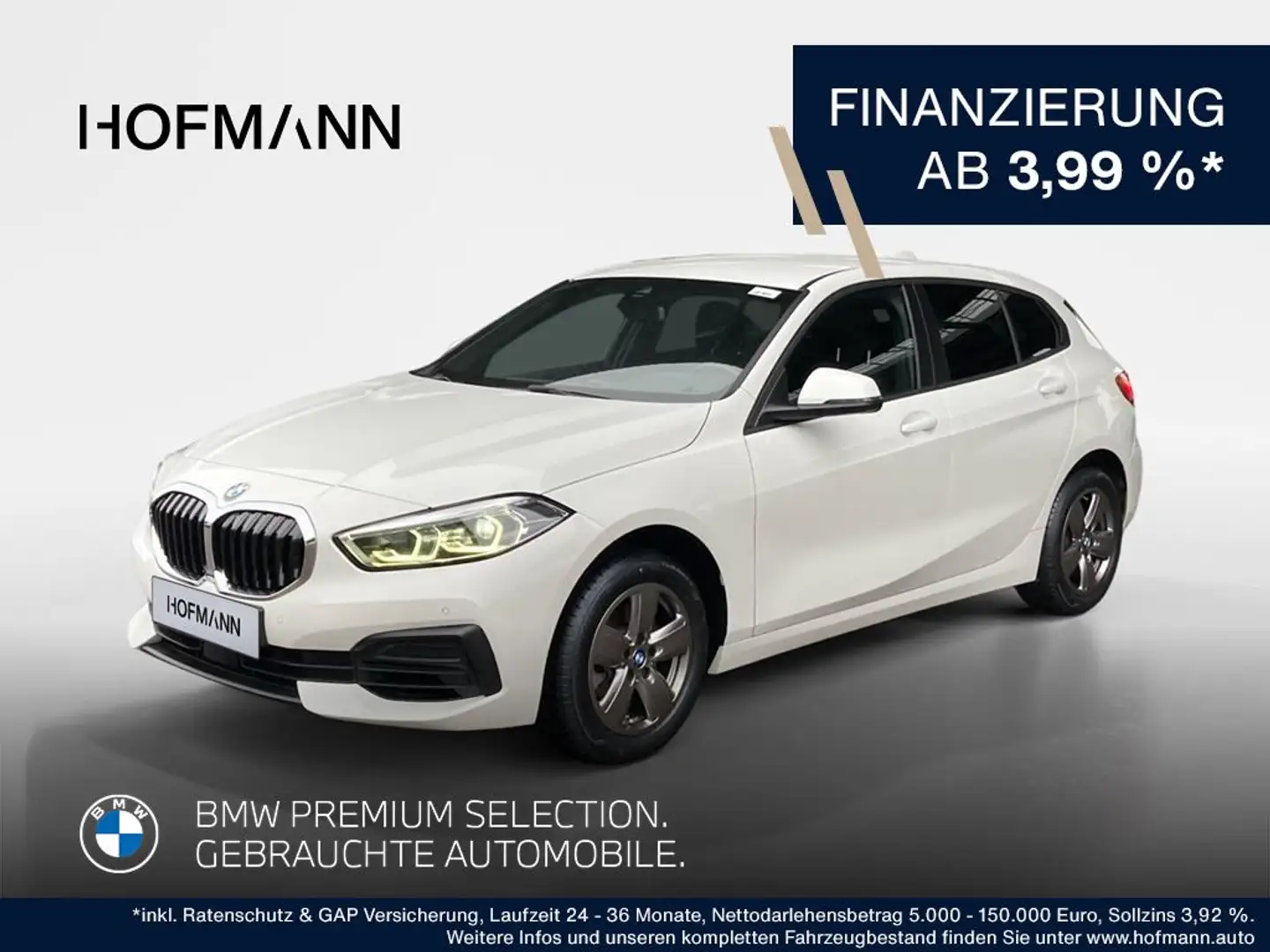 BMW 116 Advantage Weiß - 1