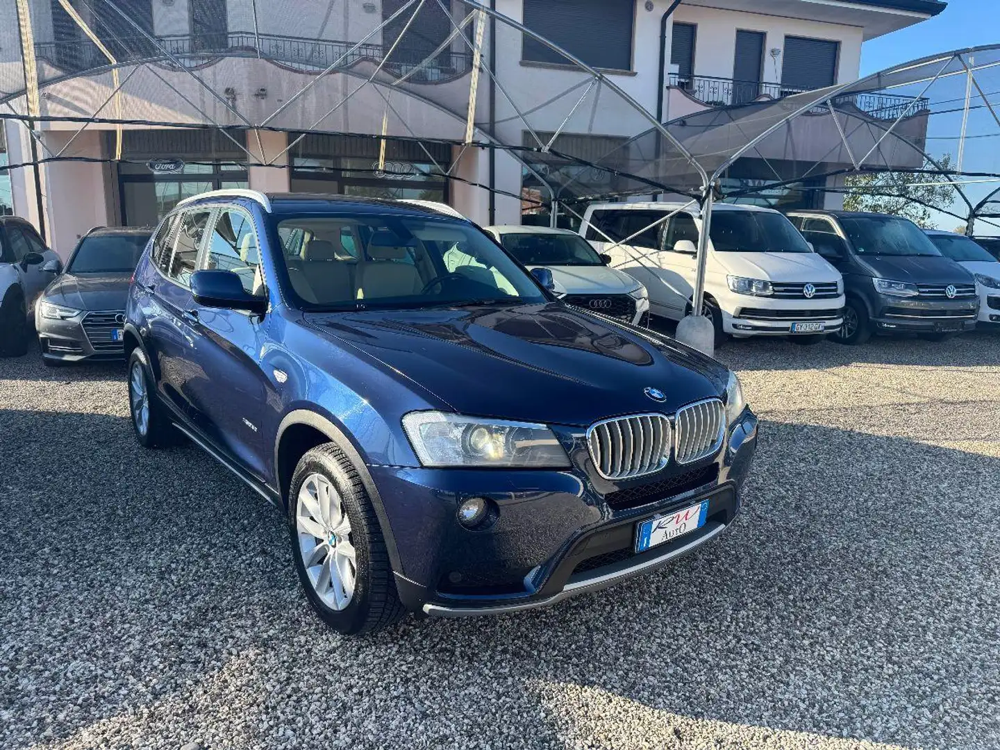 BMW X3 xDrive30dA Bleu - 1