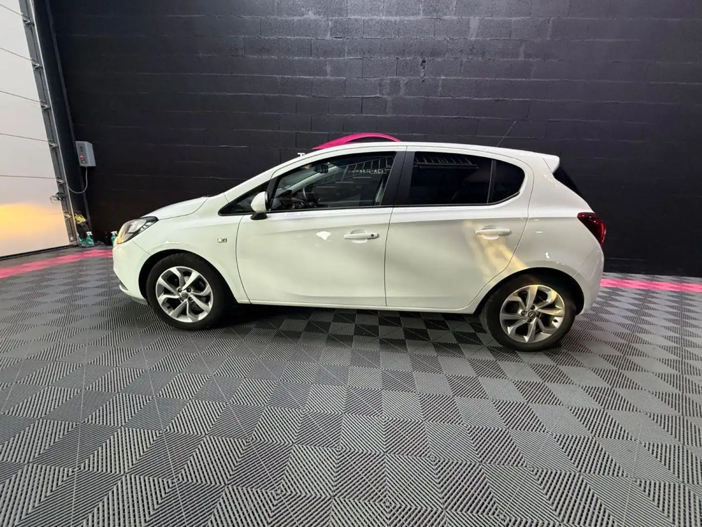 Opel Corsa 1.4 90 ch Design Edition (1ERE MAIN) Blanc - 2