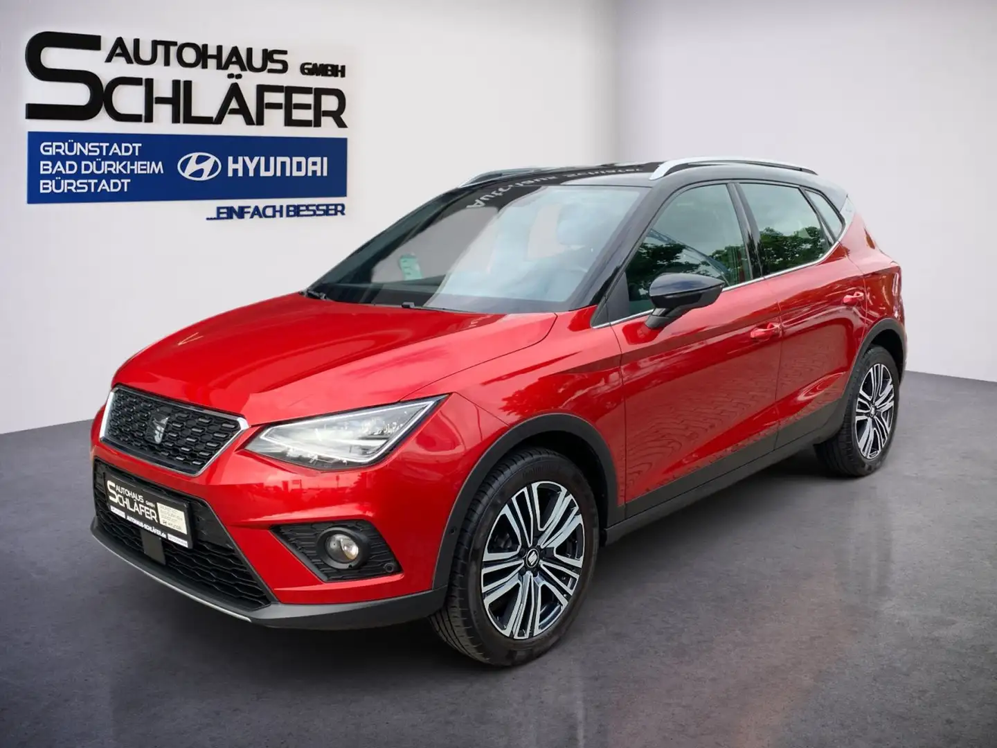 SEAT Arona 1.0 TSI Xcellence Navi LED 360 Kamera Rouge - 1